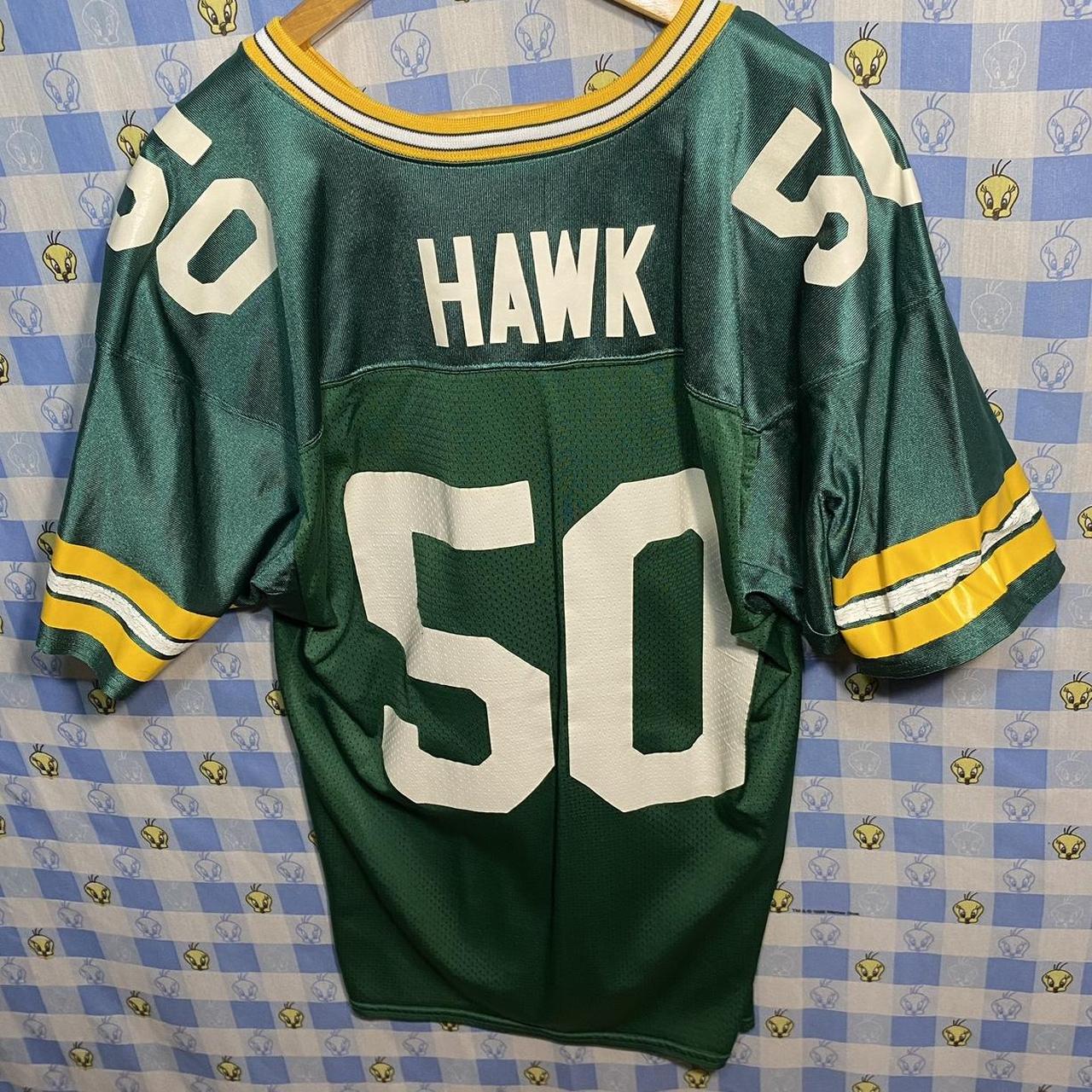 aj hawk packers jersey