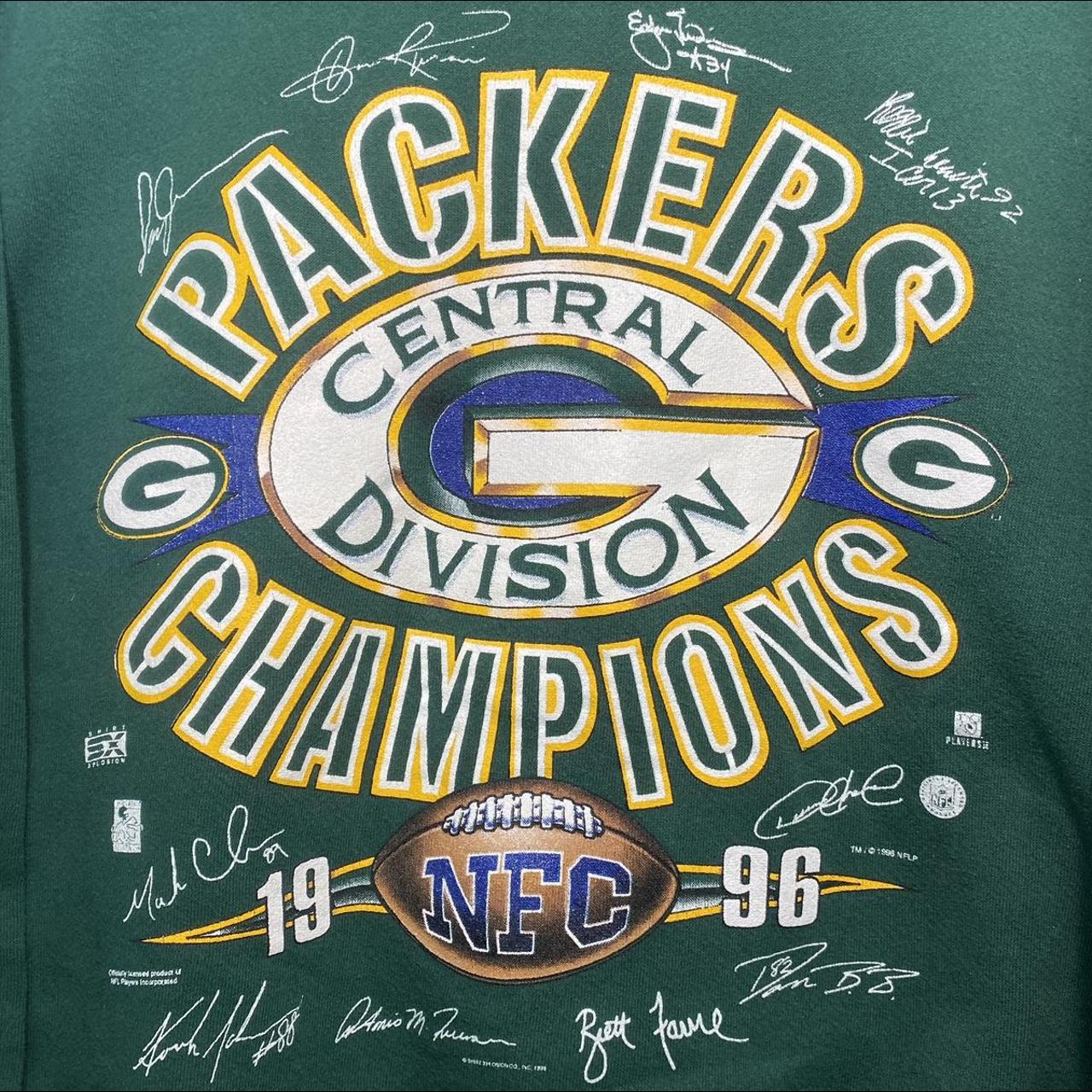 Green Bay Packers North 1996 NFC Central Champions Sweatshirt