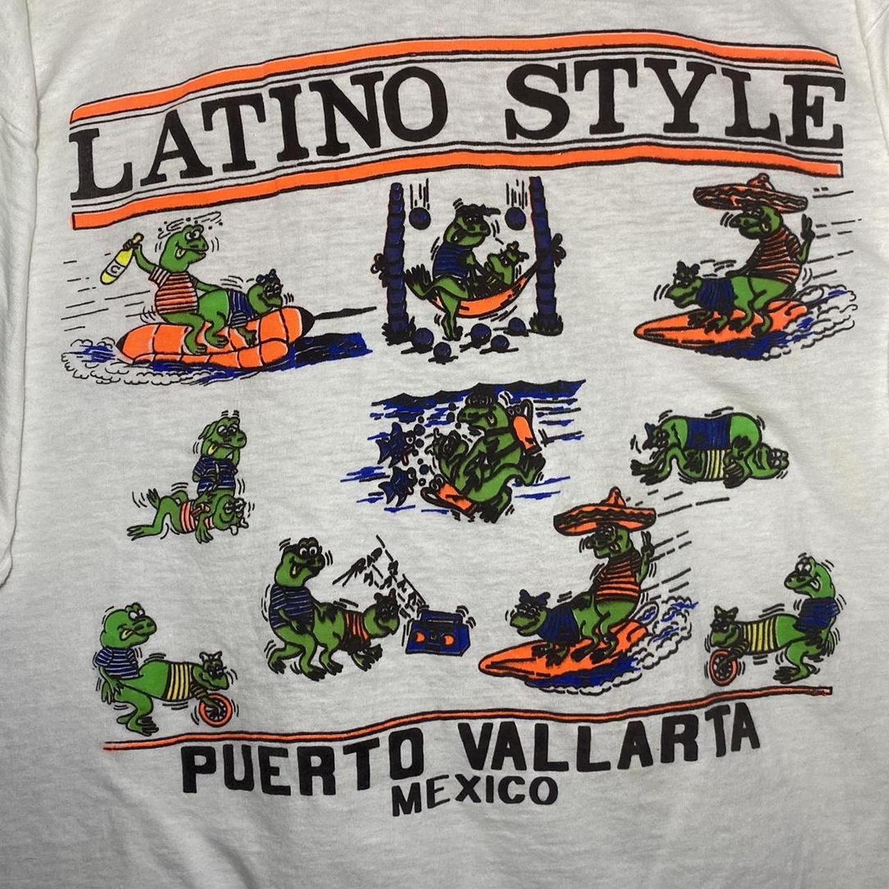 Latino Style Lizard Sex T-Shirt, Insane Funny 80s or...