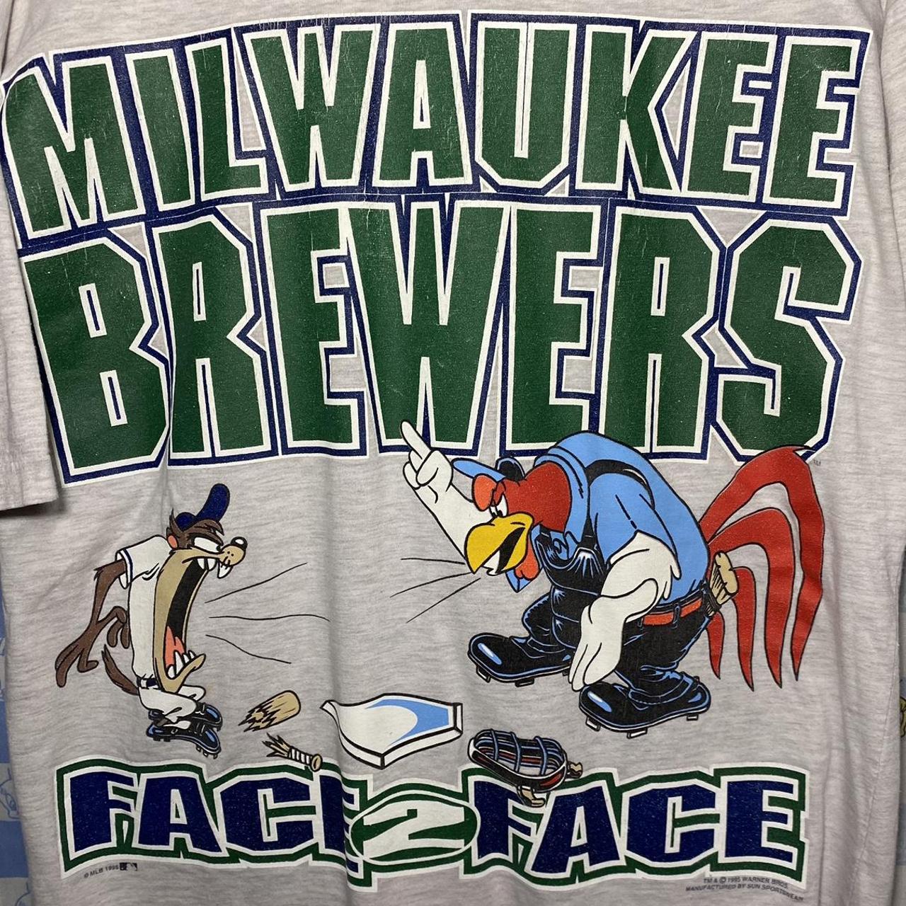 Milwaukee Brewers Bugs Bunny Baseball Jersey 
