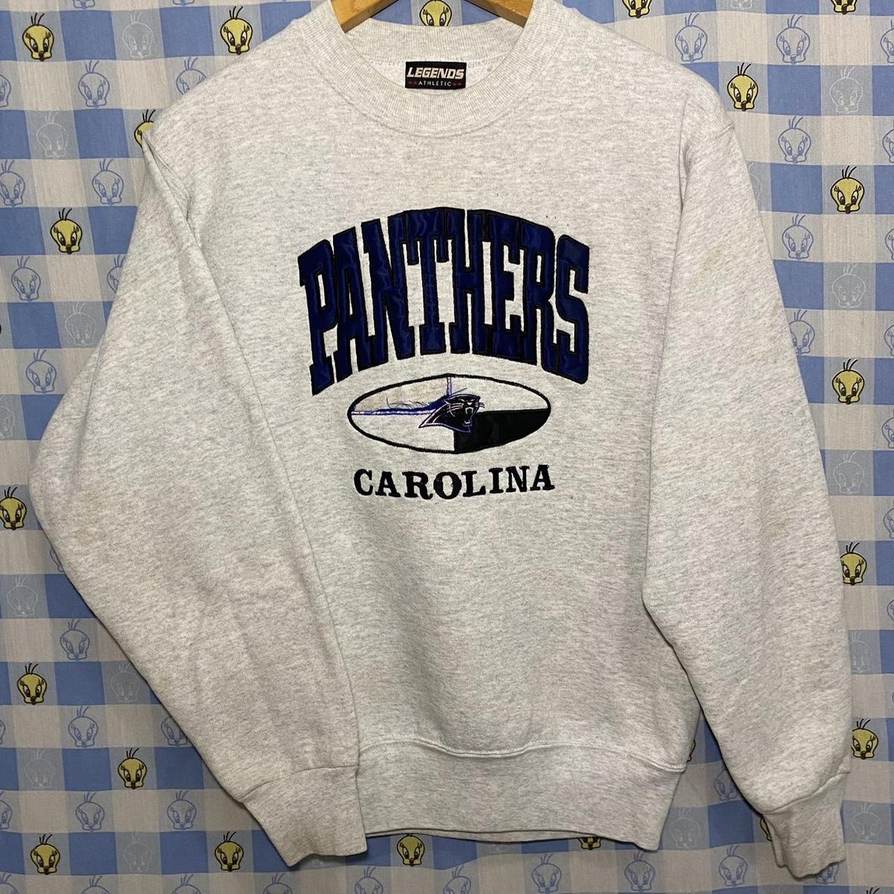 Vintage Distressed Carolina Panthers Sweatshirt 