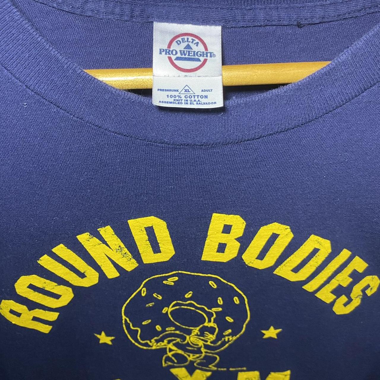 Doughnut Men's Navy and Yellow T-shirt (5)