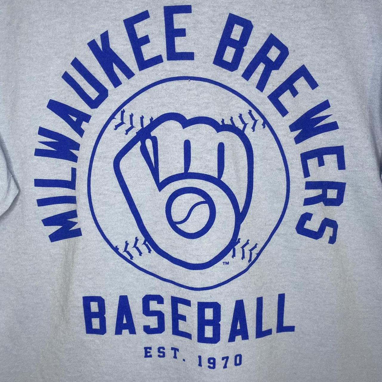 Milwaukee Brewers baseball est. 1970 American league logo shirt