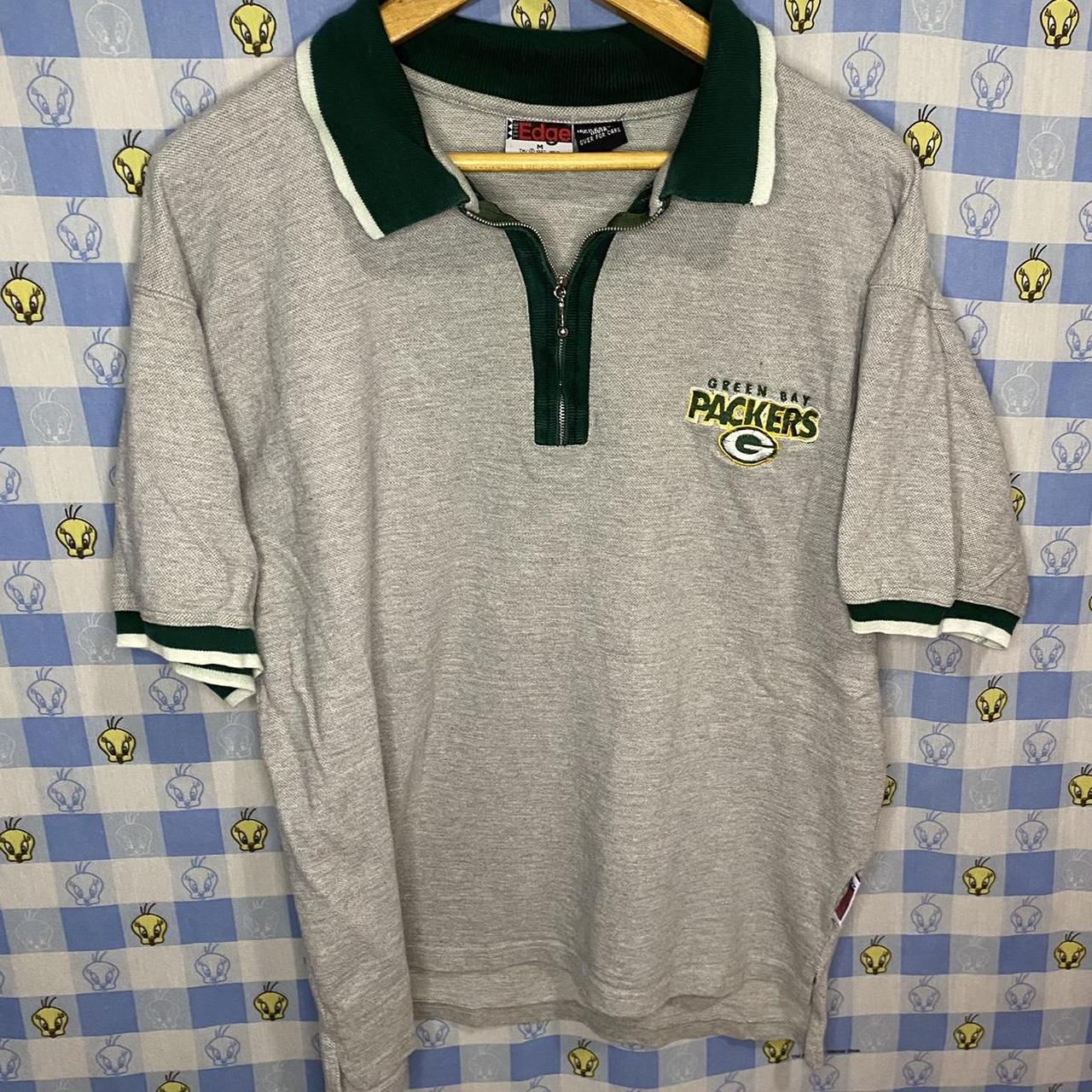 Vintage Green Bay Packers Shorts The Edge NFL Cotton - Depop