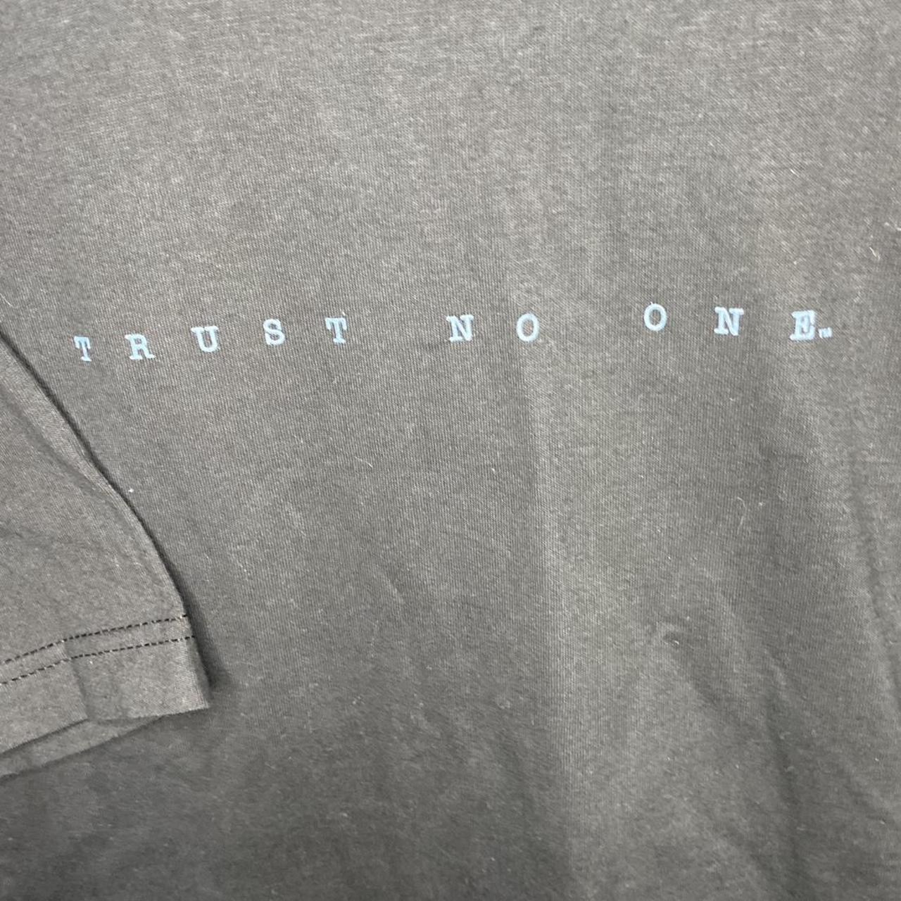 The X Files 1995 T-Shirt, Trust No One Vintage...