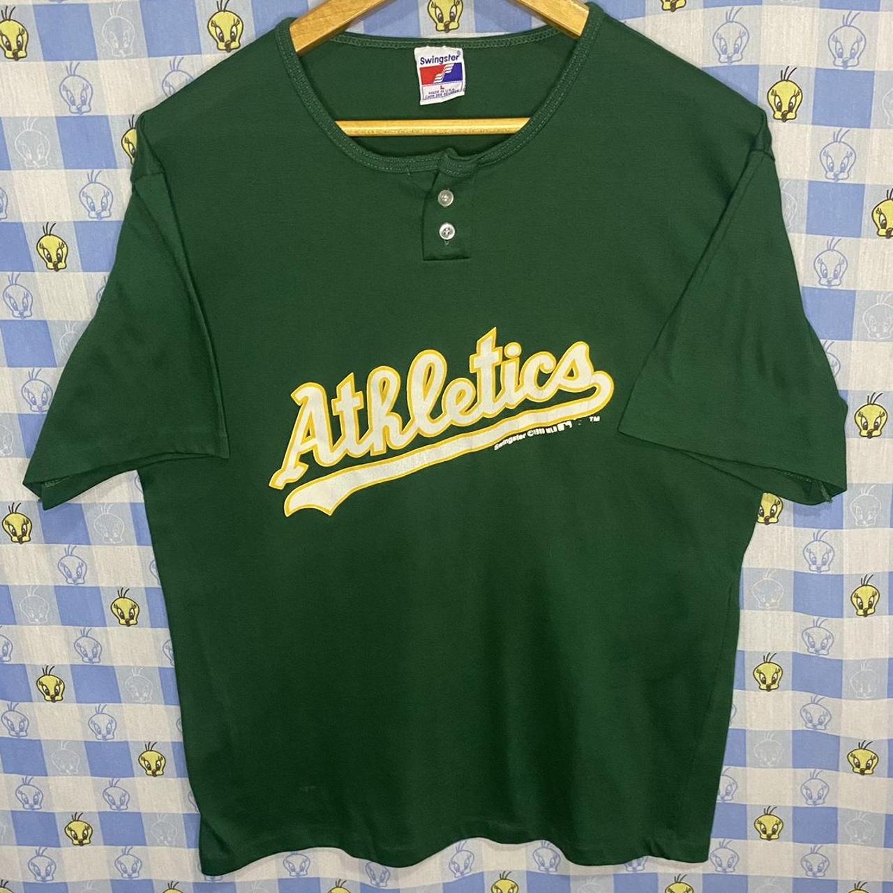 Oakland A's Merch It is an old Tee so it is in used - Depop