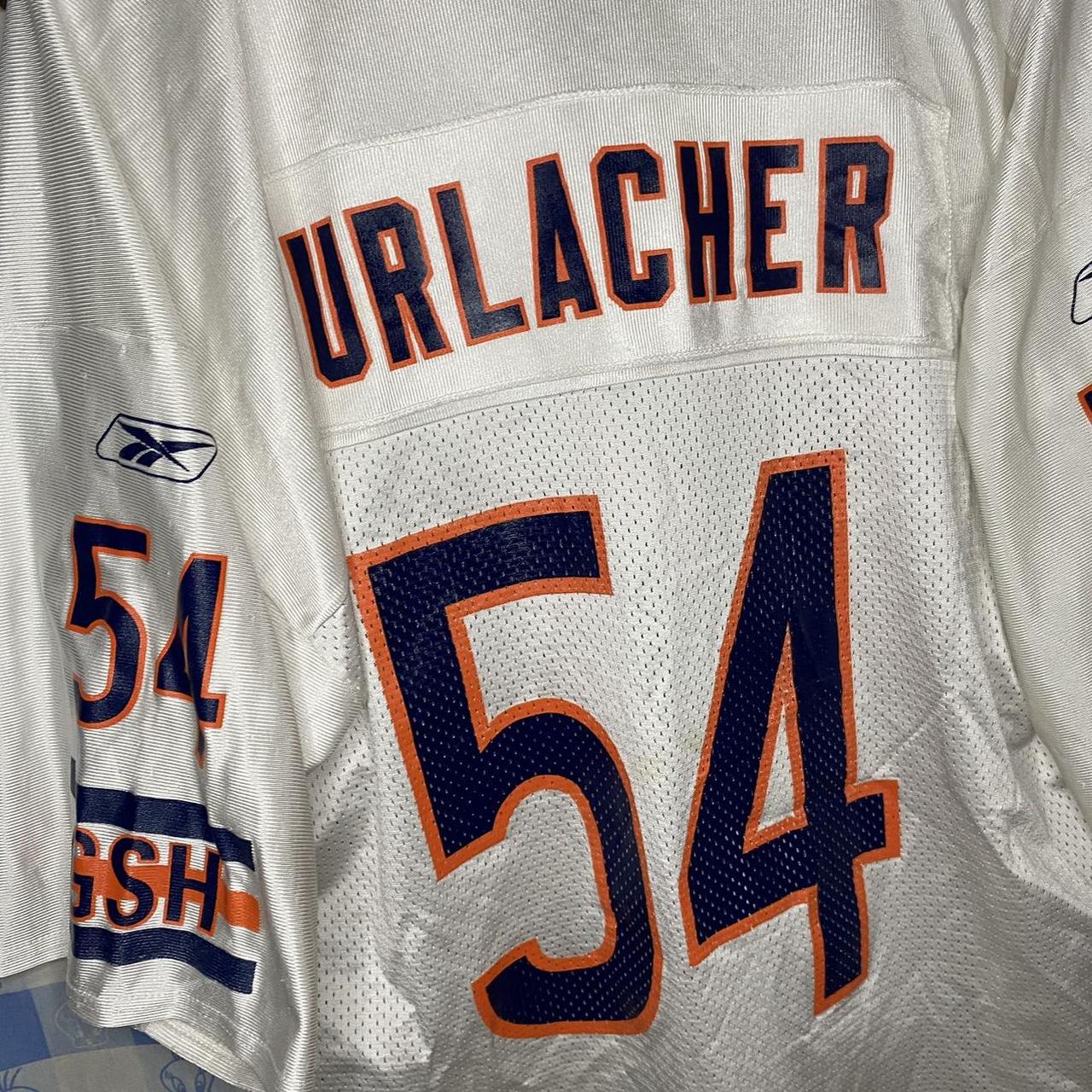 Brian Urlacher Chicago Bears Reebok Authentic Sewn Jersey Captain Patch  Size 54 for Sale in Bedford Park, IL - OfferUp