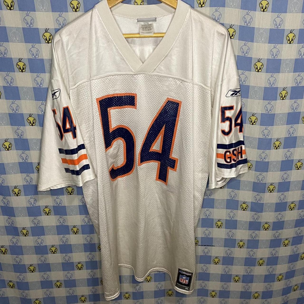 Chicago Bears Brian Urlacher jersey mens size XL white Reebok