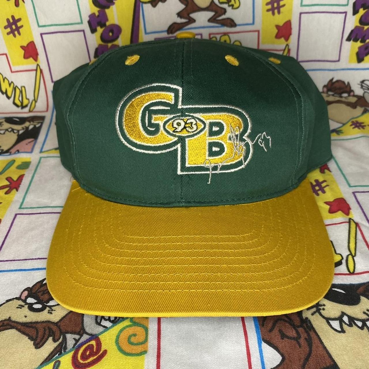 Green Bay Packers Gilbert Brown 93 Burger King Snapback Hat NFL