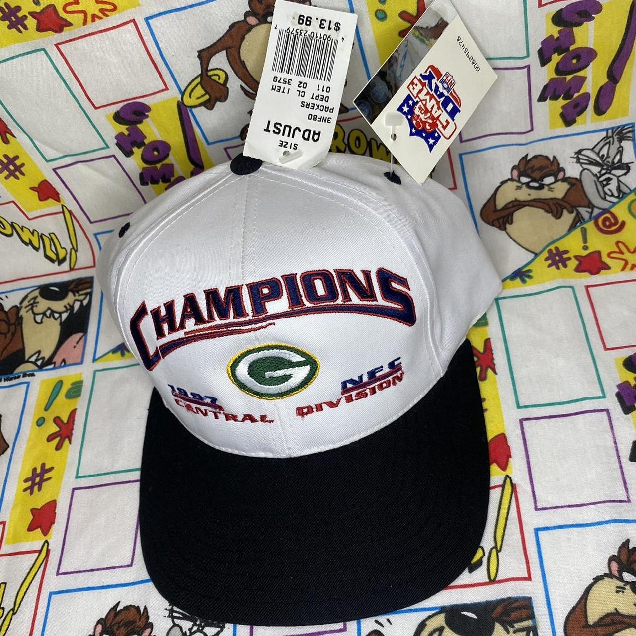 Vintage 1997 NFC Championship Hat Packers vs - Depop