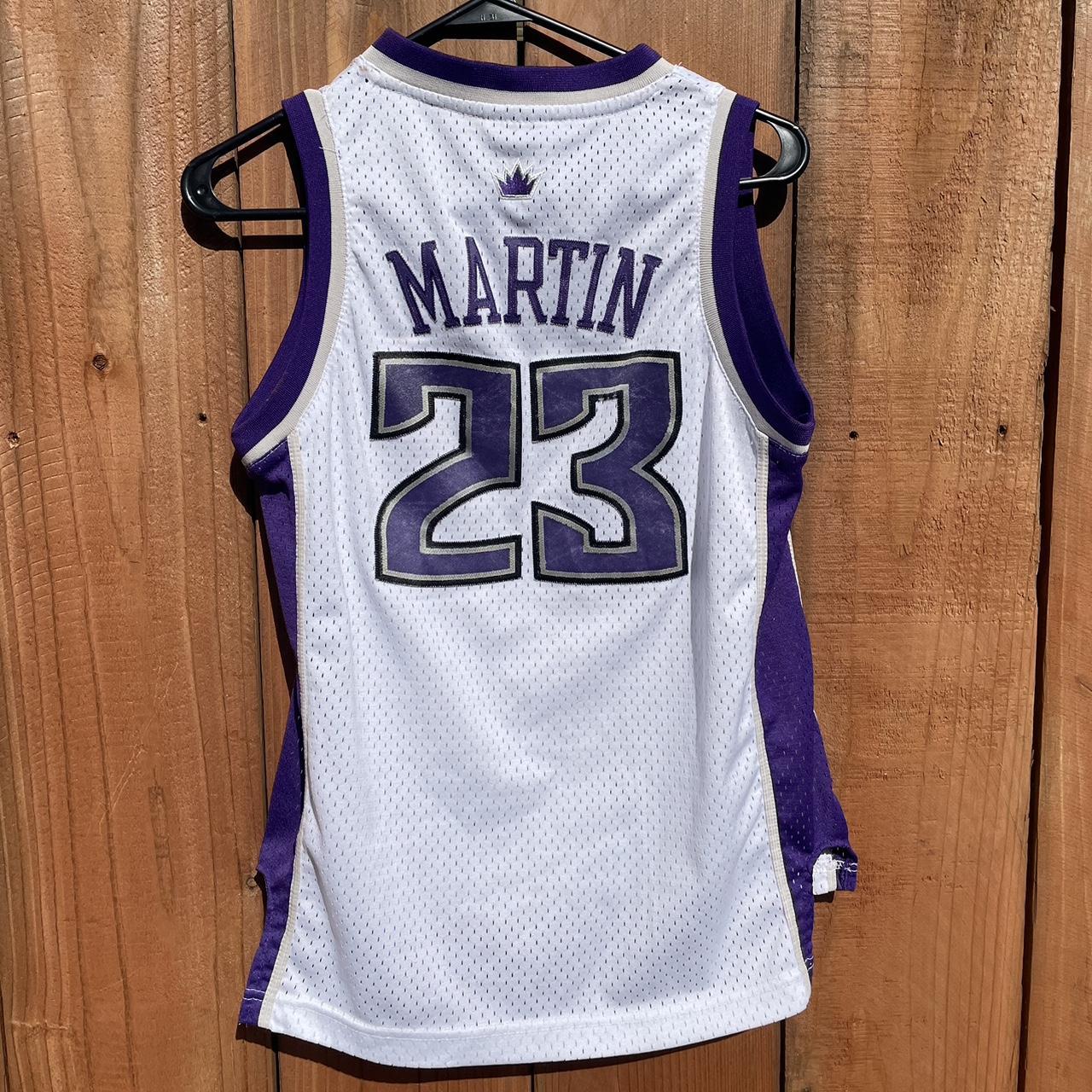 Adidas Kevin Martin #23 Sacramento Kings Alternate - Depop