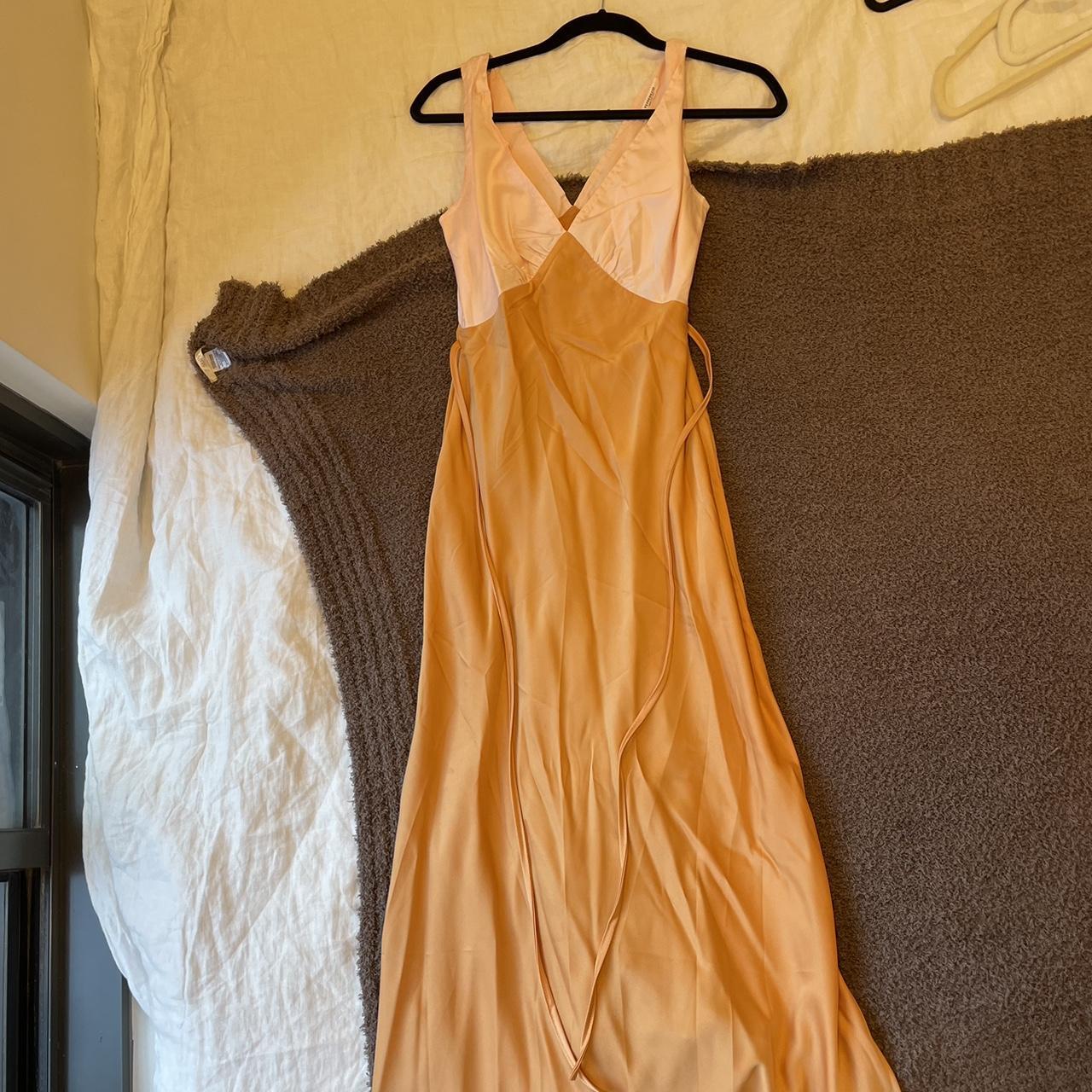 Peppermayo Women's Orange and Pink Dress (2)
