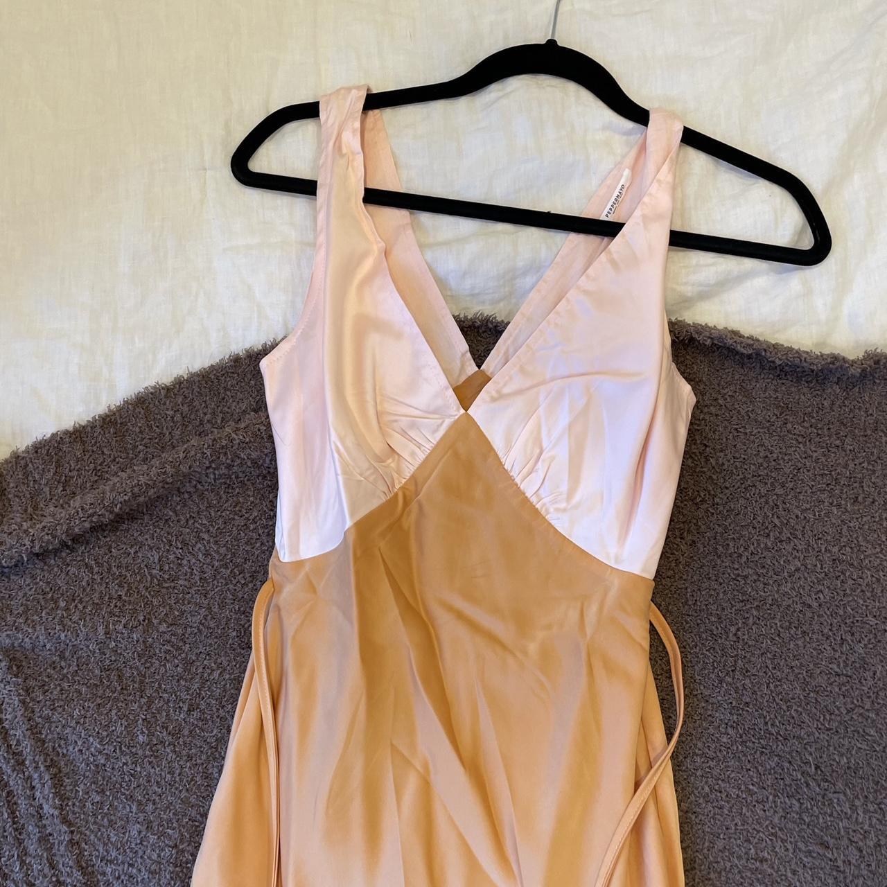 Peppermayo Women's Orange and Pink Dress (3)