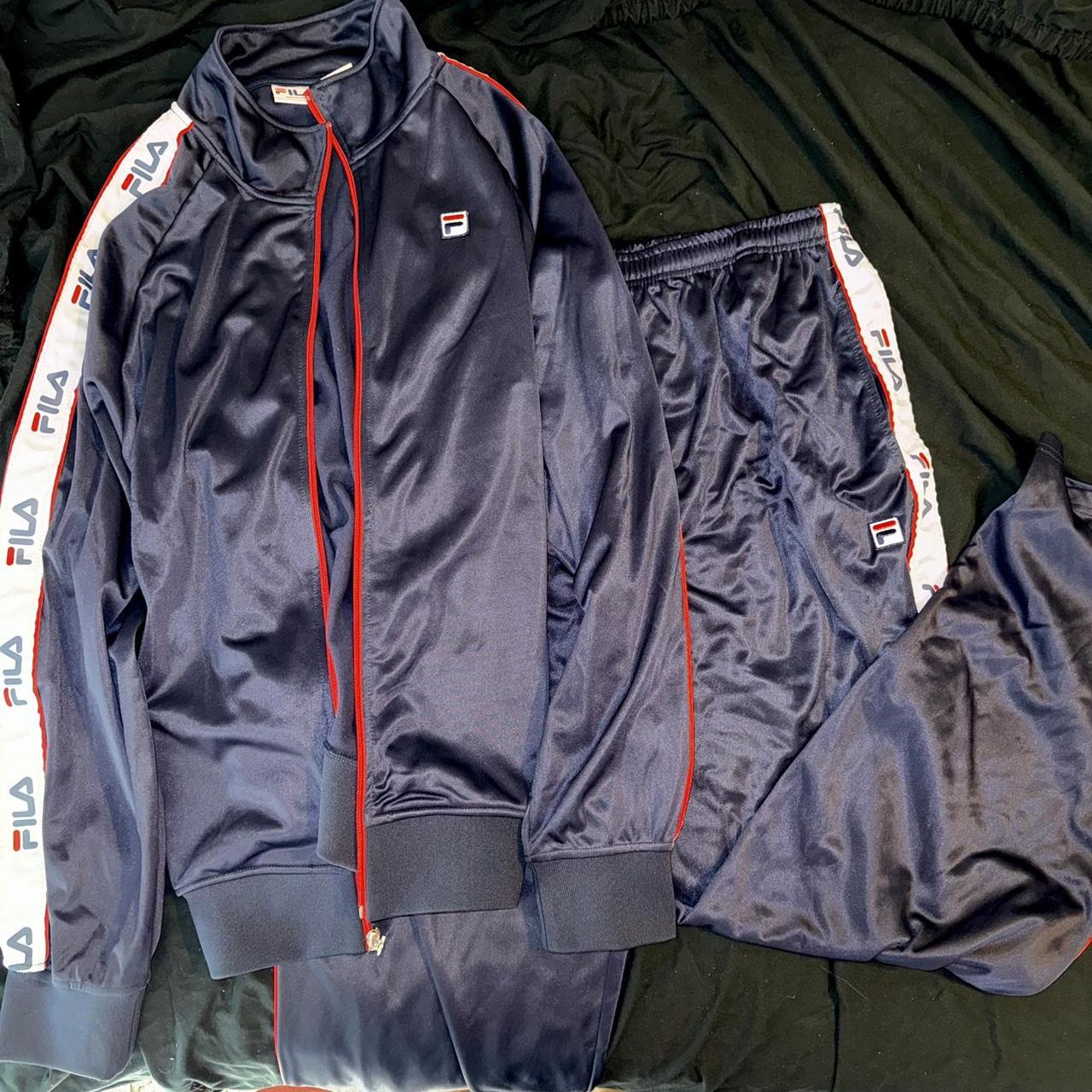 Plus size fila sweat suit on sale