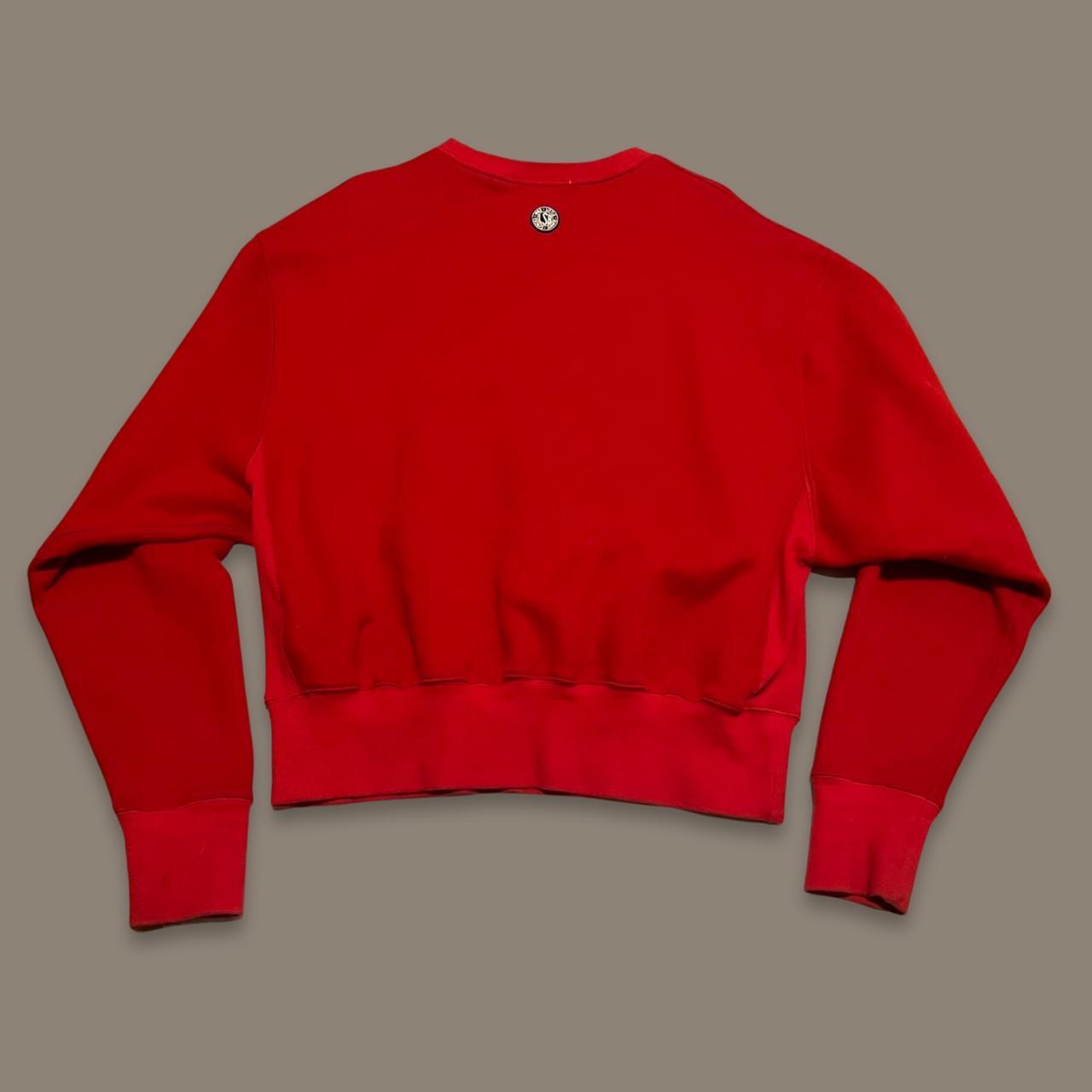 Little Sunny Bite Women's Red and White Sweatshirt (2)