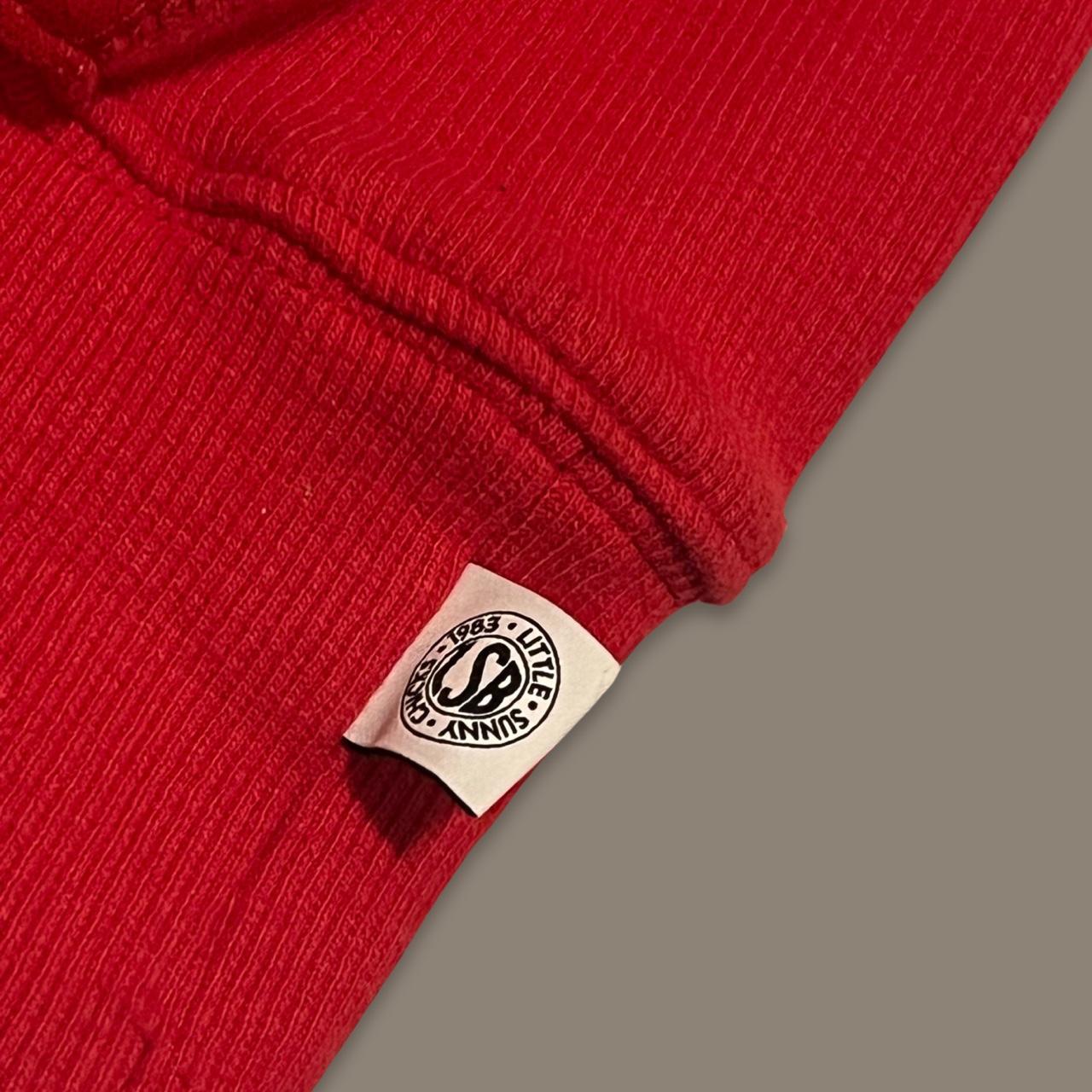 Little Sunny Bite Women's Red and White Sweatshirt (5)