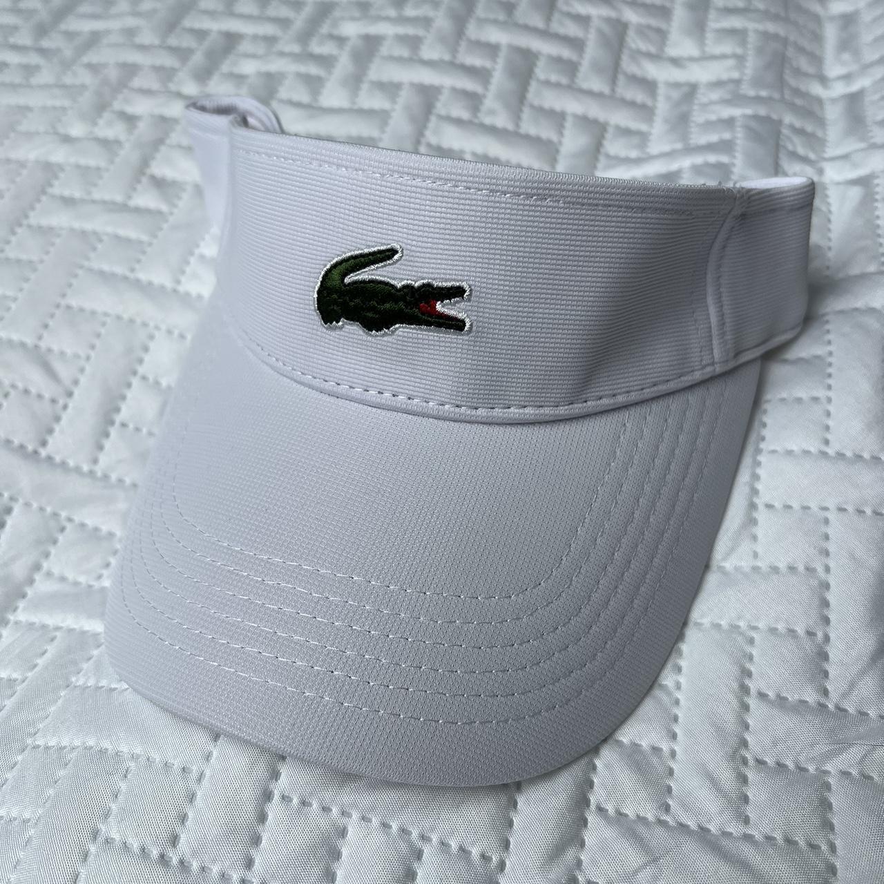 Lacoste Sport Tennis Visor. Hat Cap Used but in... Depop