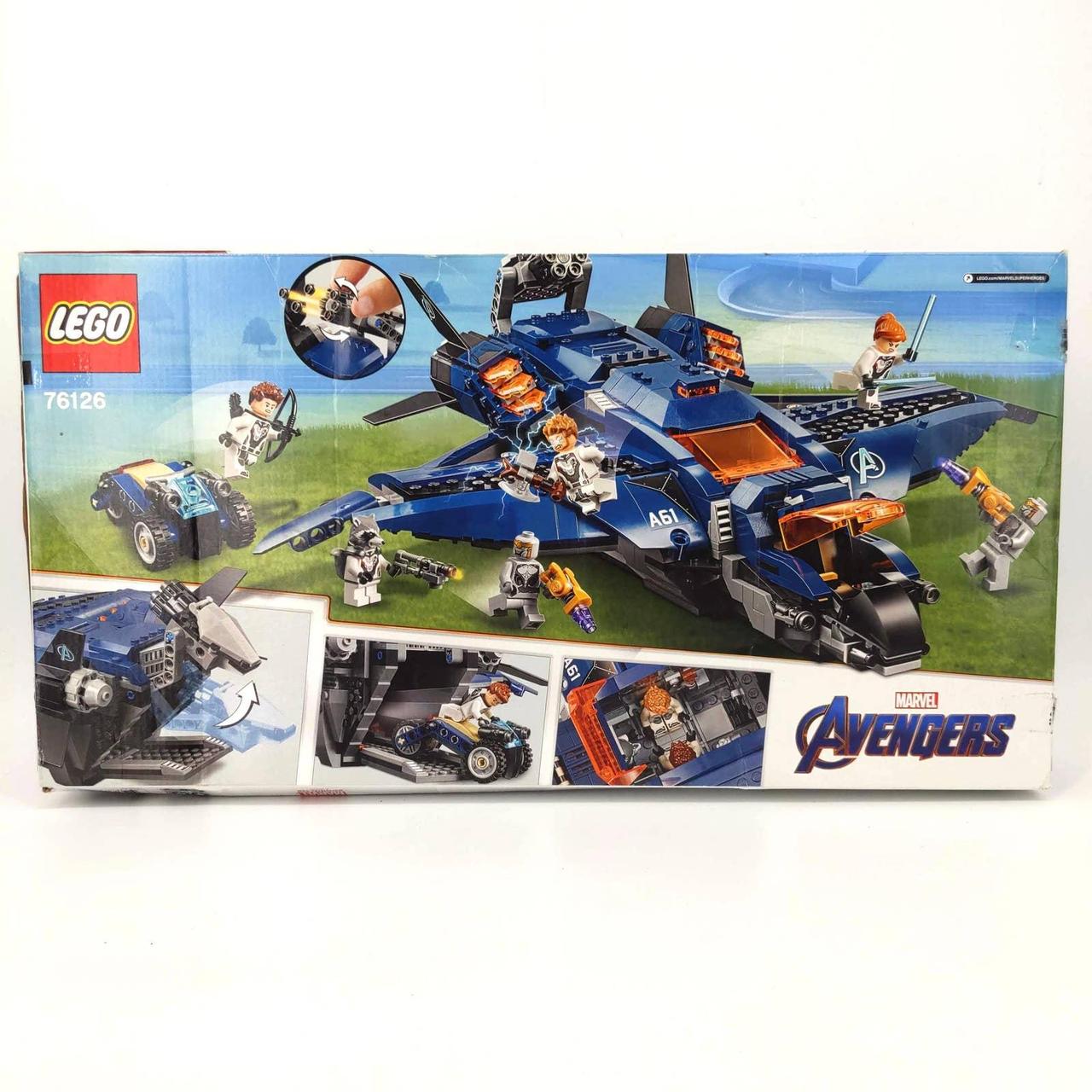 Ultimate Quinjet Endgame Avengers Lego Lego 76126 Lego Avengers