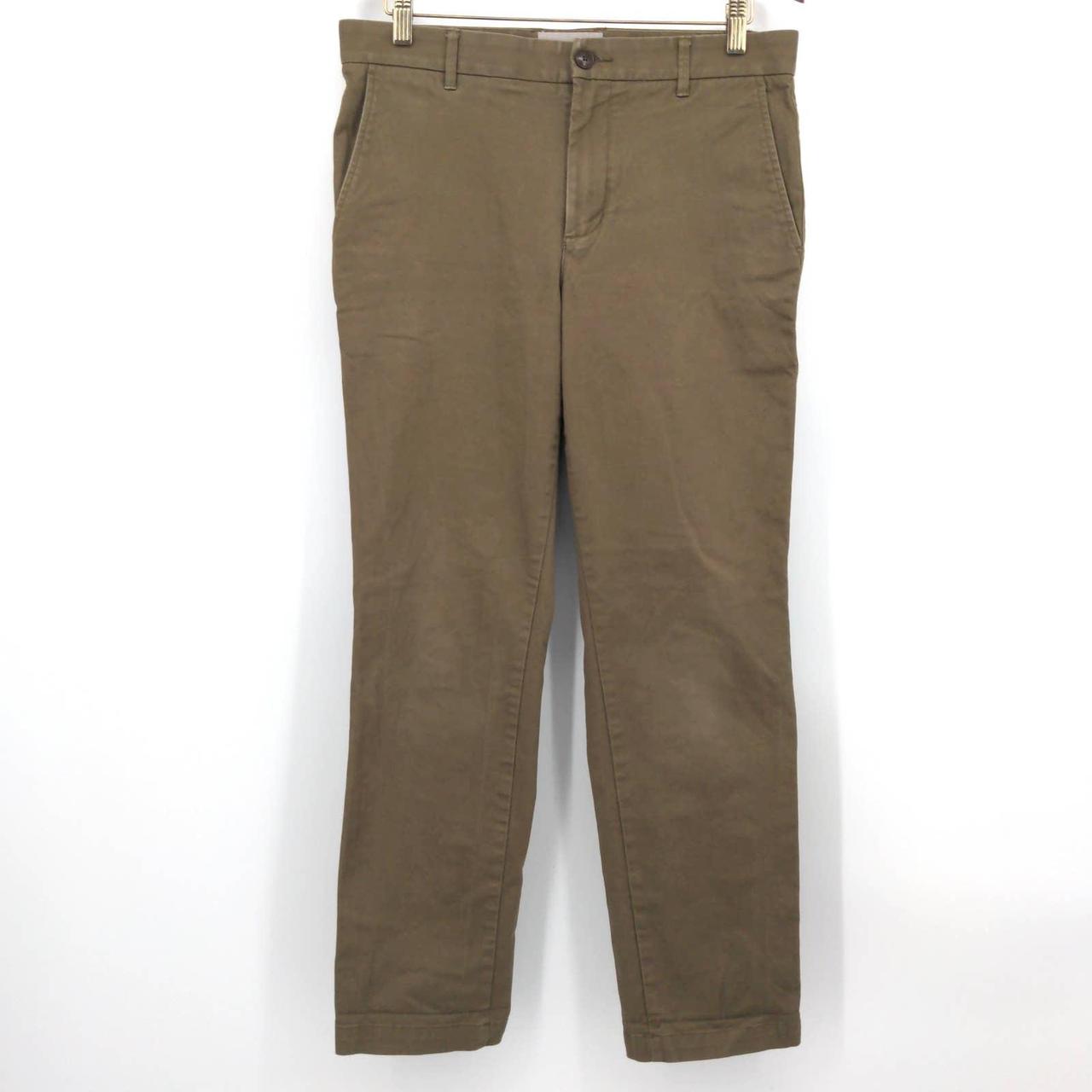 Everlane Men's Brown and Khaki Trousers | Depop