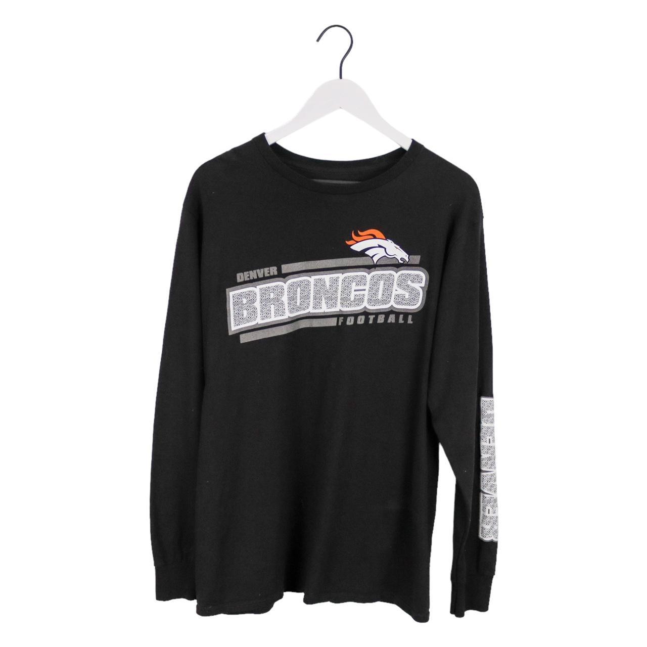 NFL Denver Broncos long sleeve T shirt mens Large L