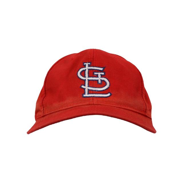 St Louis Cardinals Youth One Sz Hat Red Adjustable - Depop