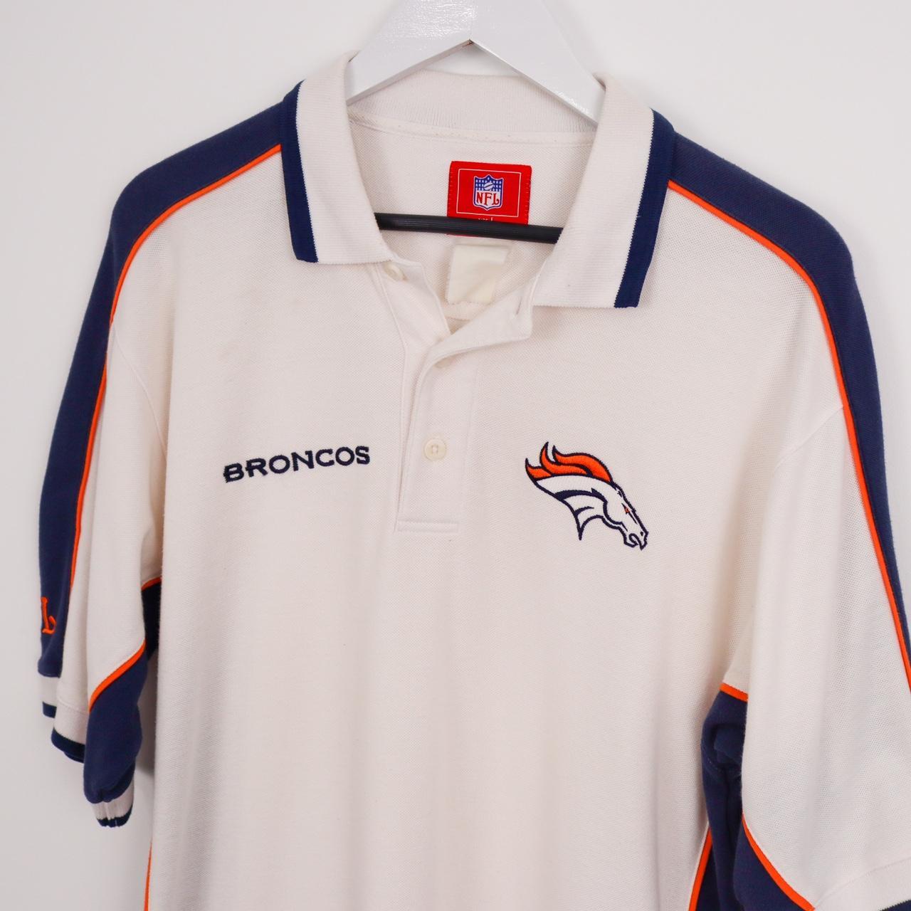 Vintage Reebok NFL Broncos Hoodie - Small - marks on - Depop