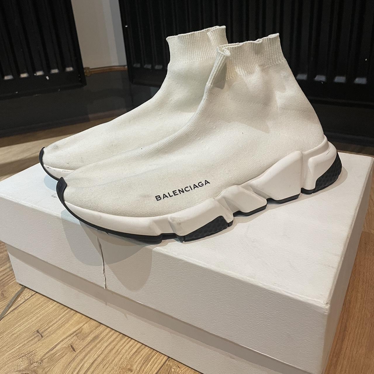 Balenciaga speed clearance trainer cream