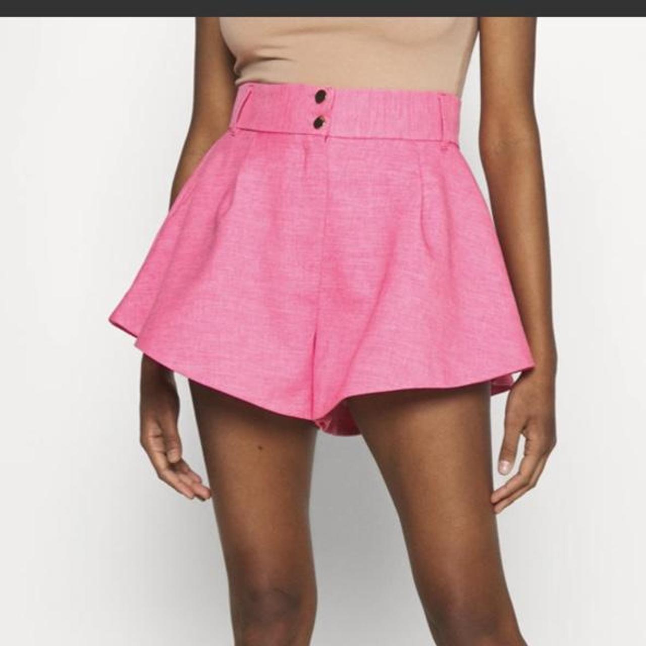 River island pink shorts online