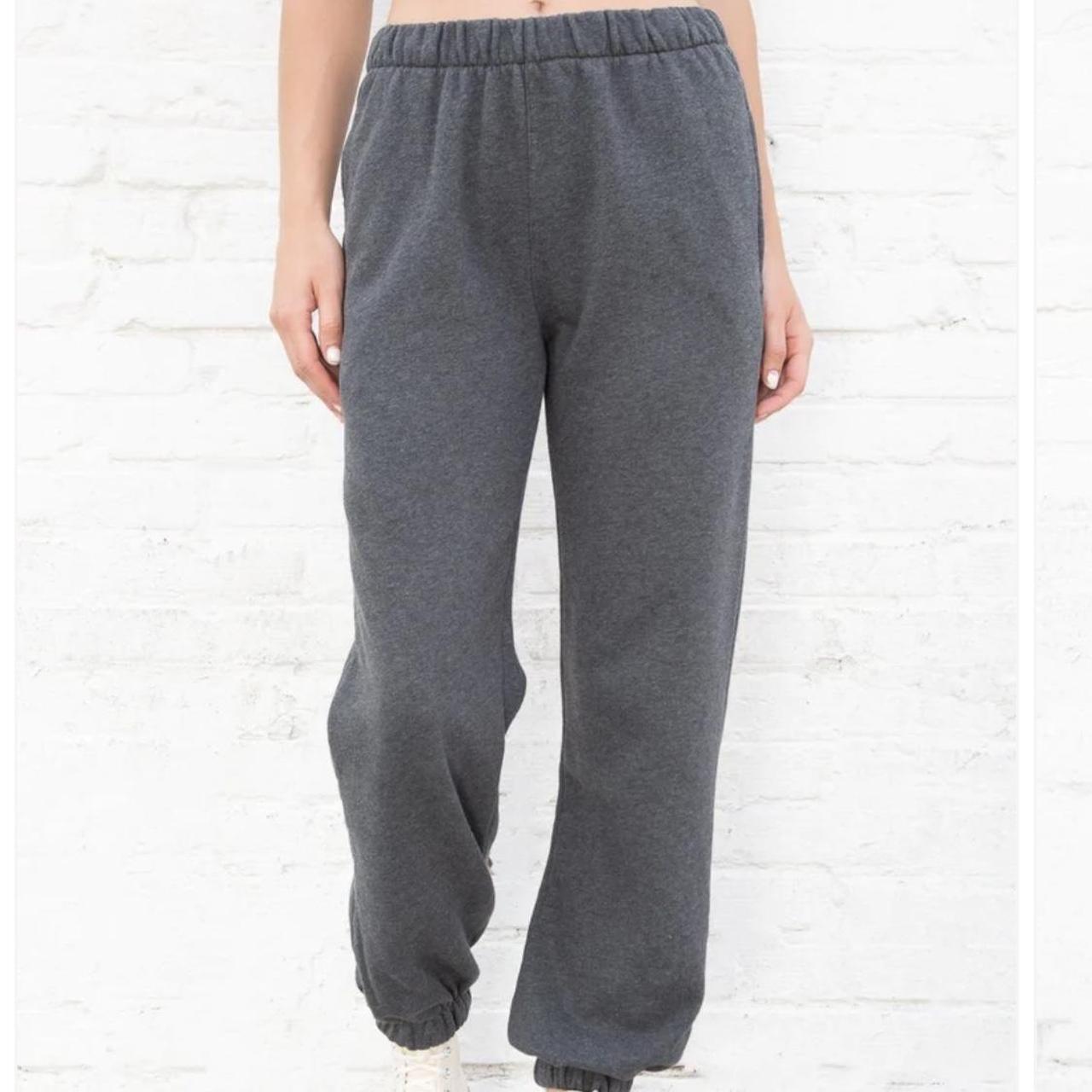 Brandy Melville Women's Grey Joggerstracksuits Depop