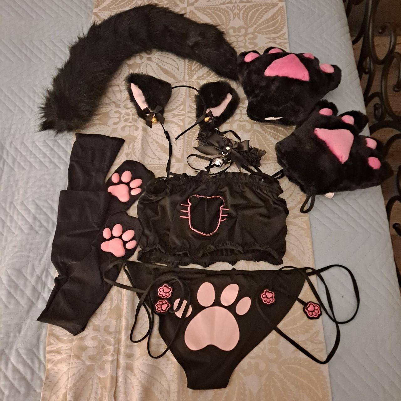 Neko Catgirl Lingerie Set Comes With Everything Depop