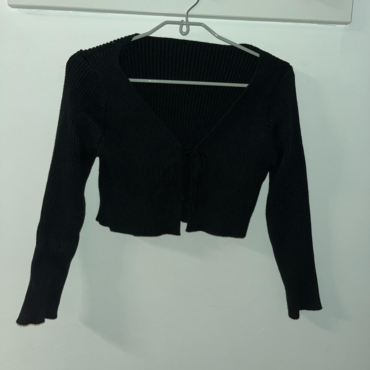 SHEIN Women's Black Cardigan | Depop