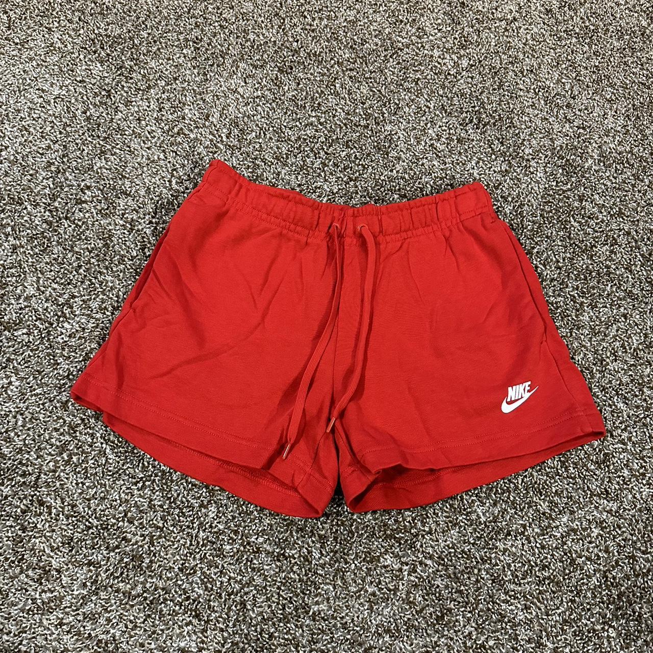 Nike Women's Red Shorts | Depop