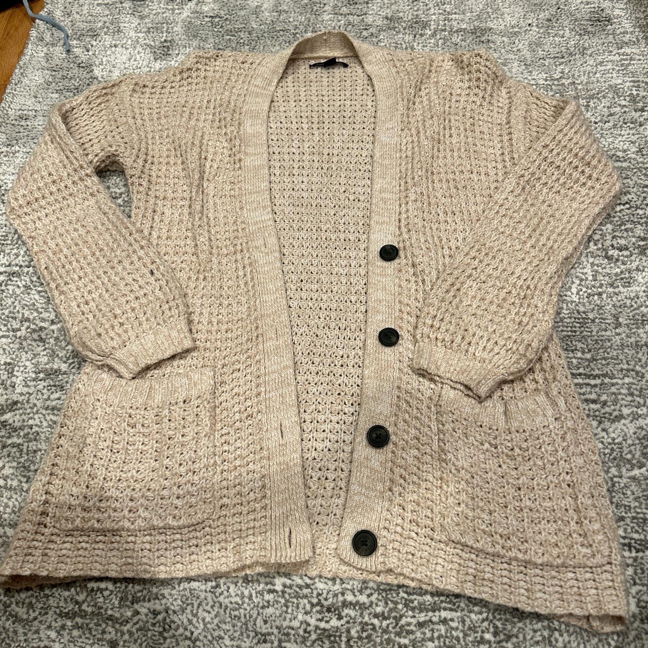 American Eagle Button Up Cardigan Sweater Xs but has Depop