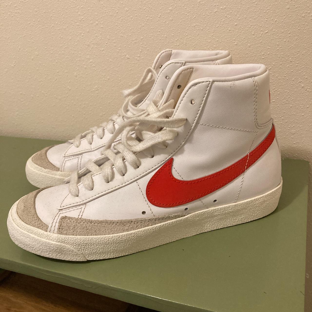 blazers shoes red