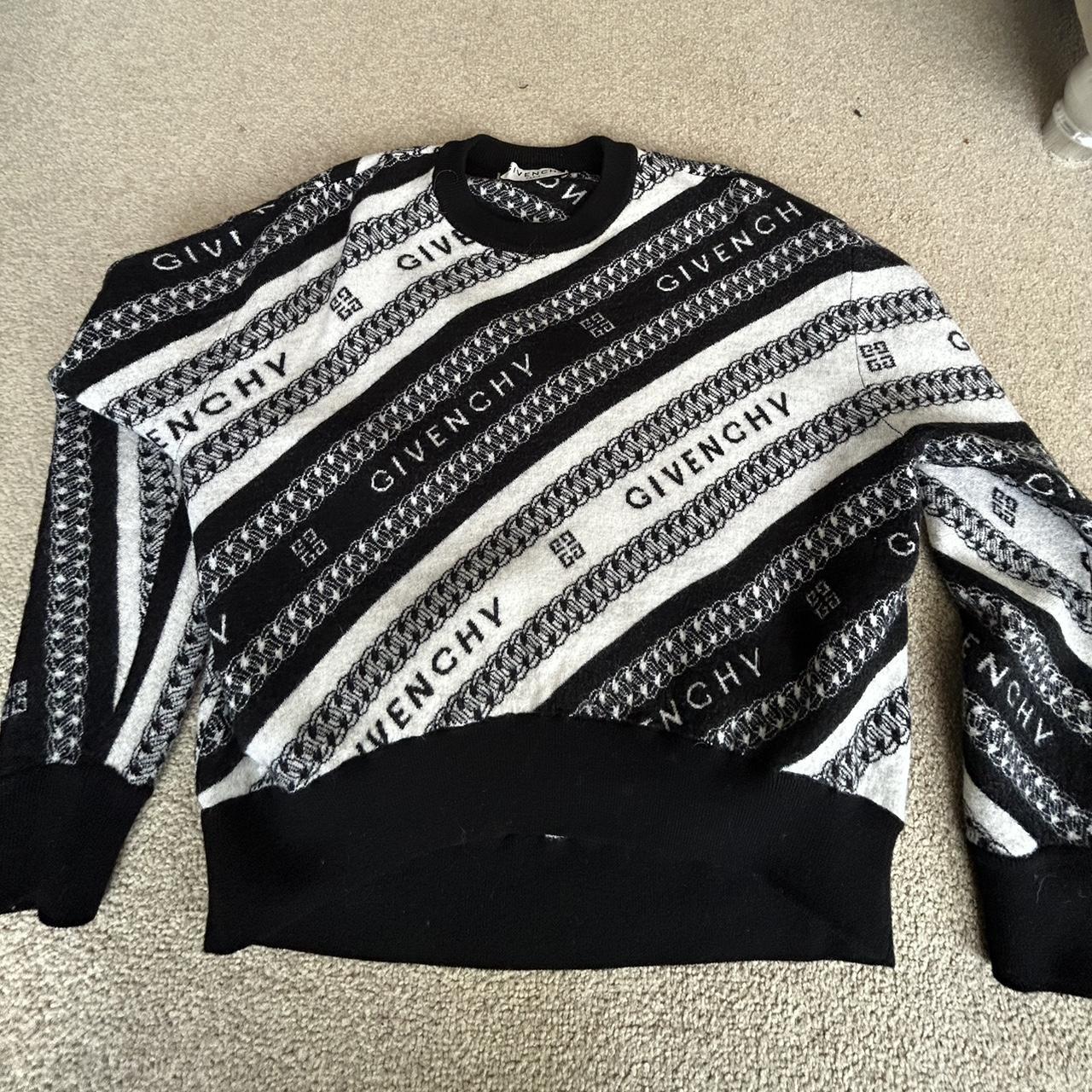 genuine givenchy lambs wool jumper in size small.... Depop