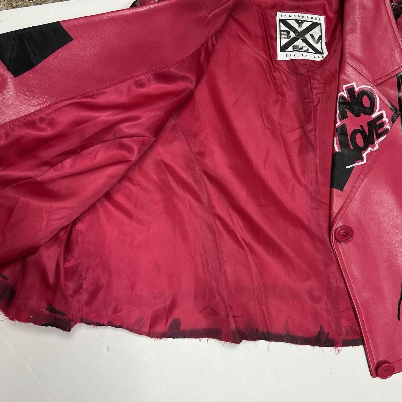 Source Unknown Women's Bomber Jacket - Red/Black … - image 8