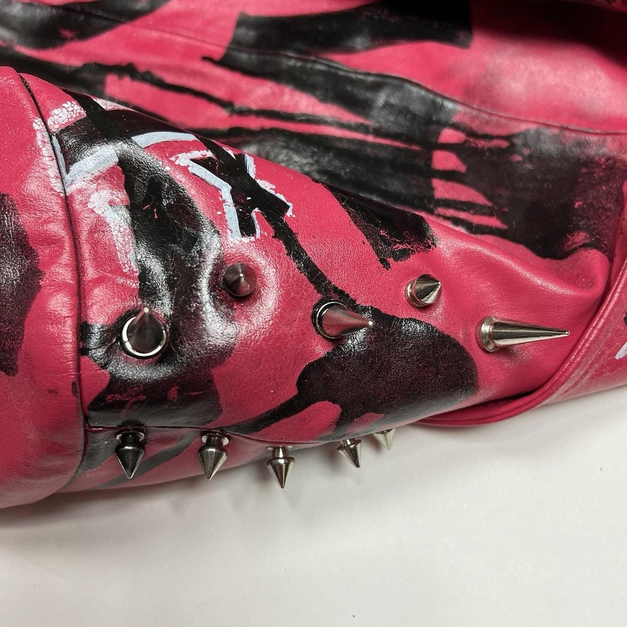 Source Unknown Women's Bomber Jacket - Red/Black … - image 4