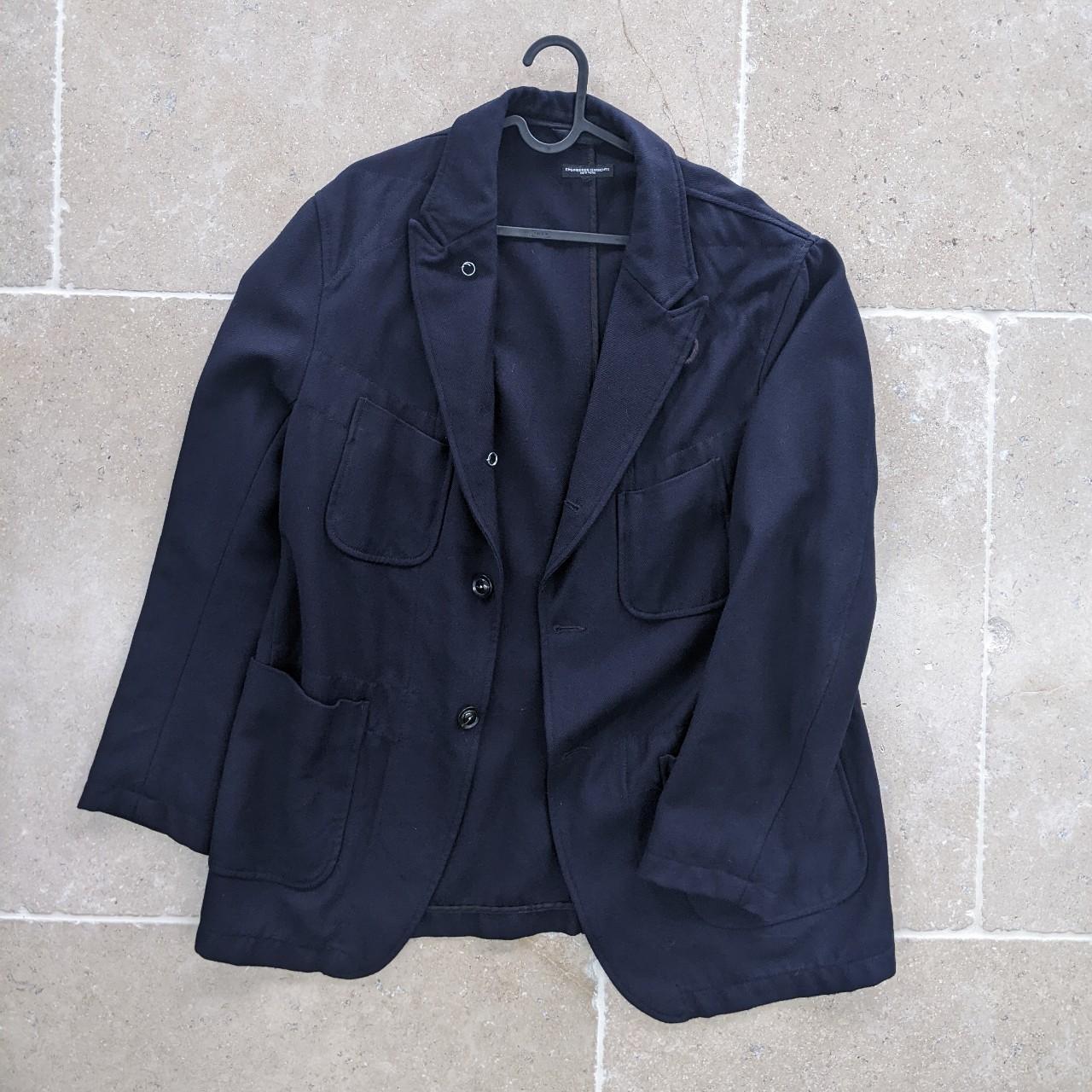 Engineered Garments Bedford Jacket in a navy... - Depop