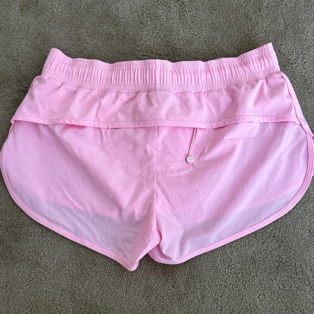 Lorna Jane pink running shorts Size small - Depop