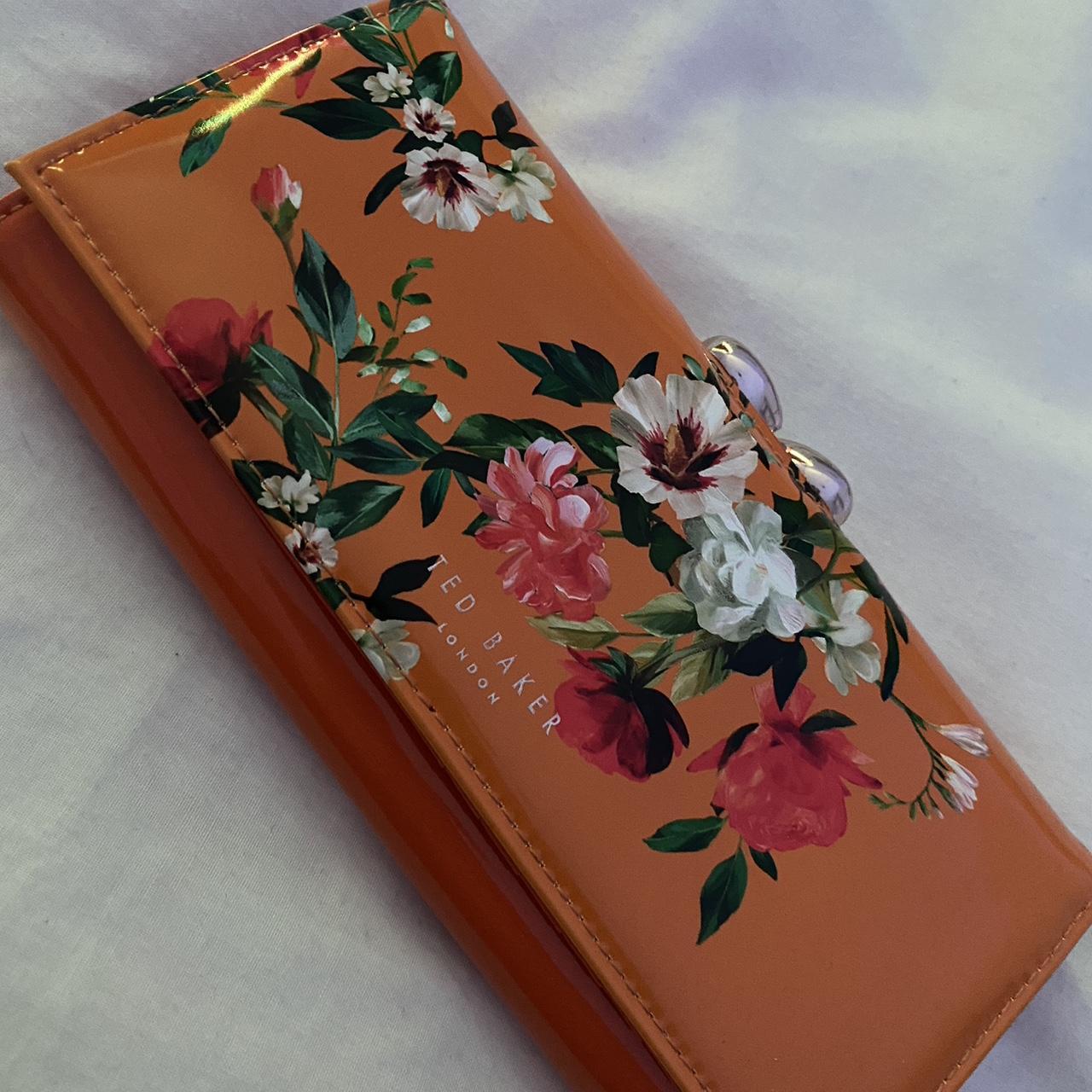 TED BAKER LADIES FLORAL PATENT PURSE | eBay