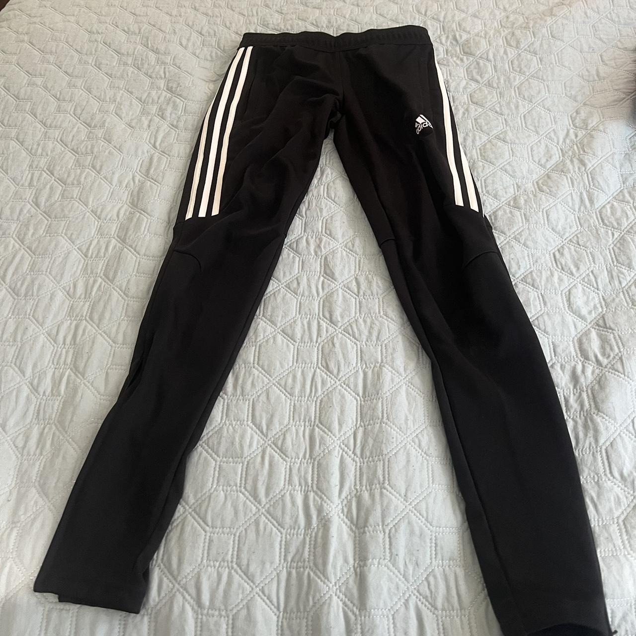 adidas half stripe pants