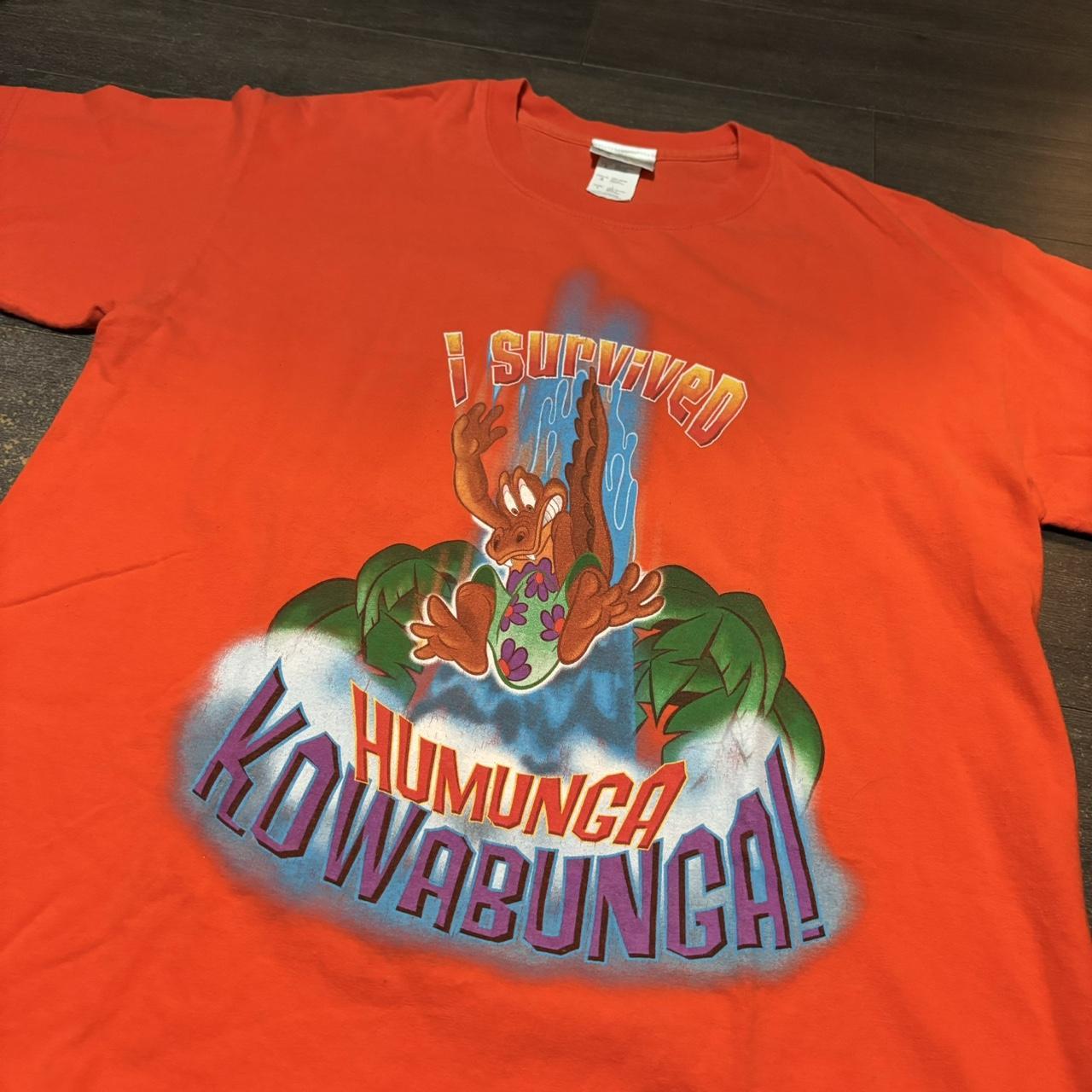 Vintage I survived humunga kowabunga disneys Depop