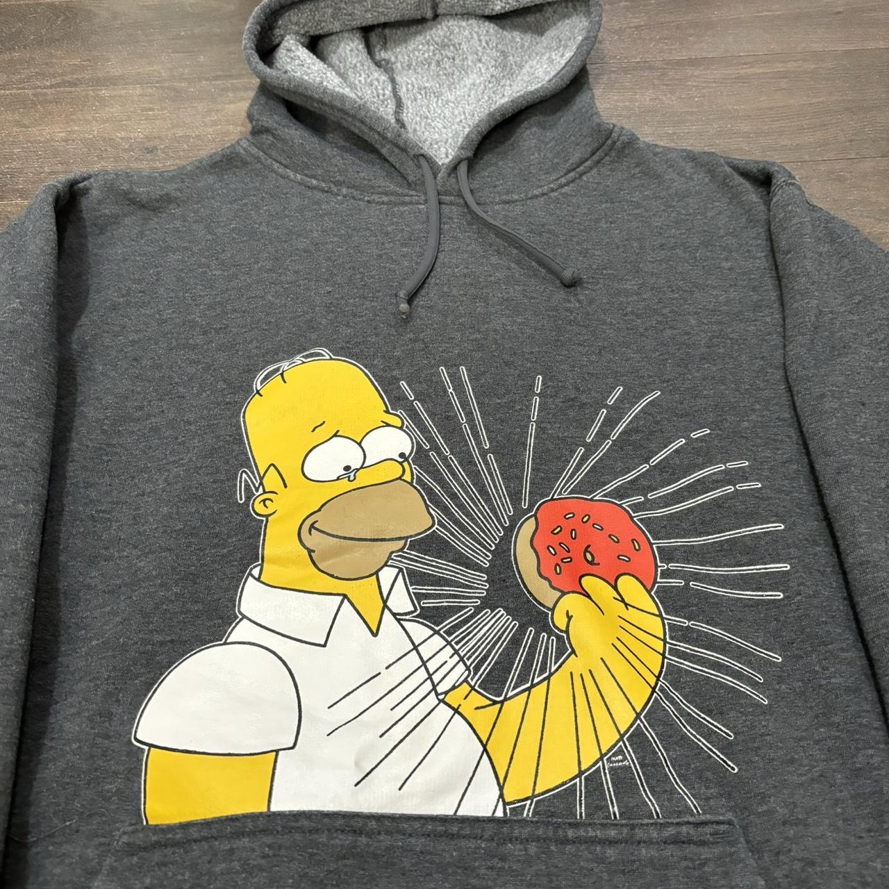 Simpsons donut hoodie online