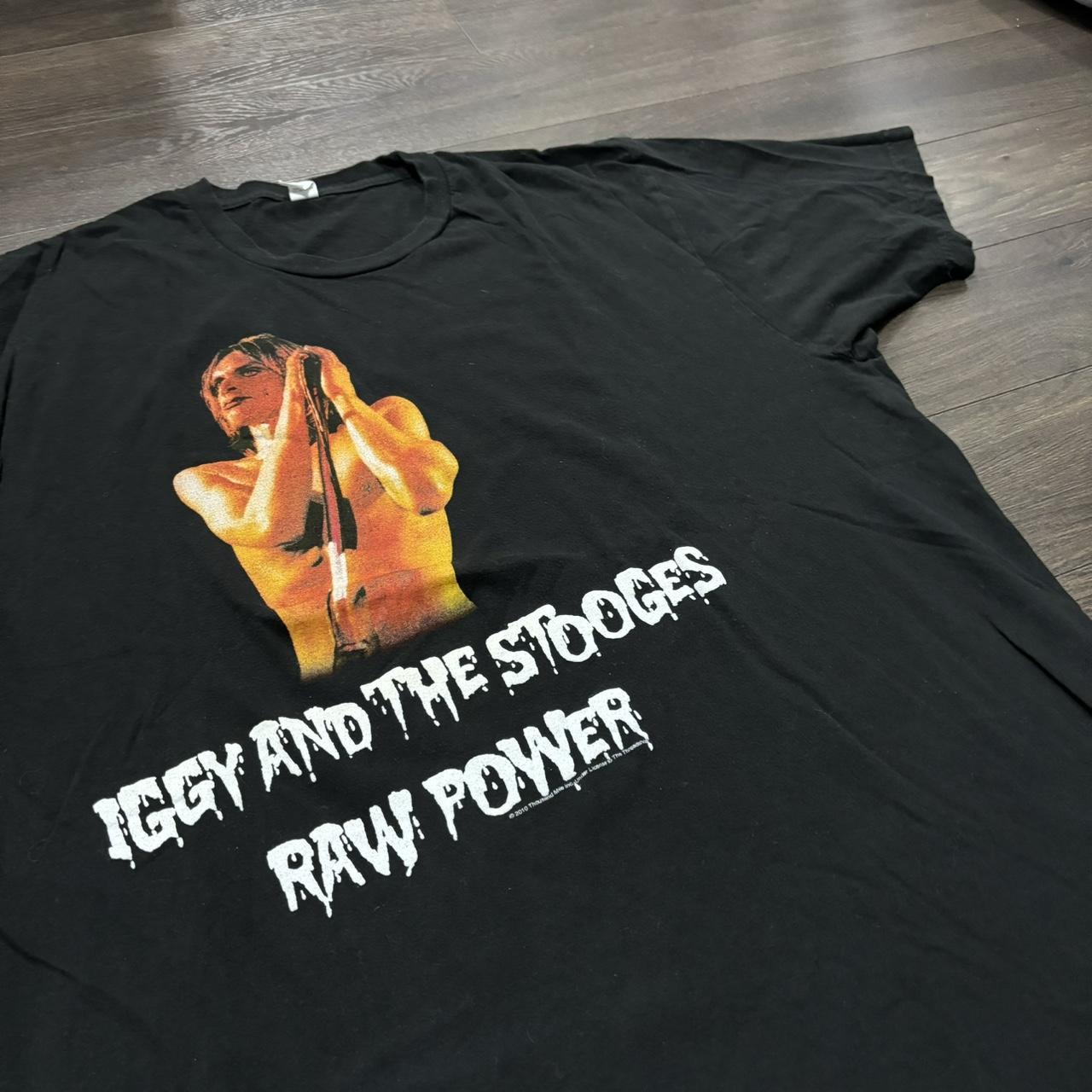Vintage iggy and the stooges raw power t shirt from | Depop