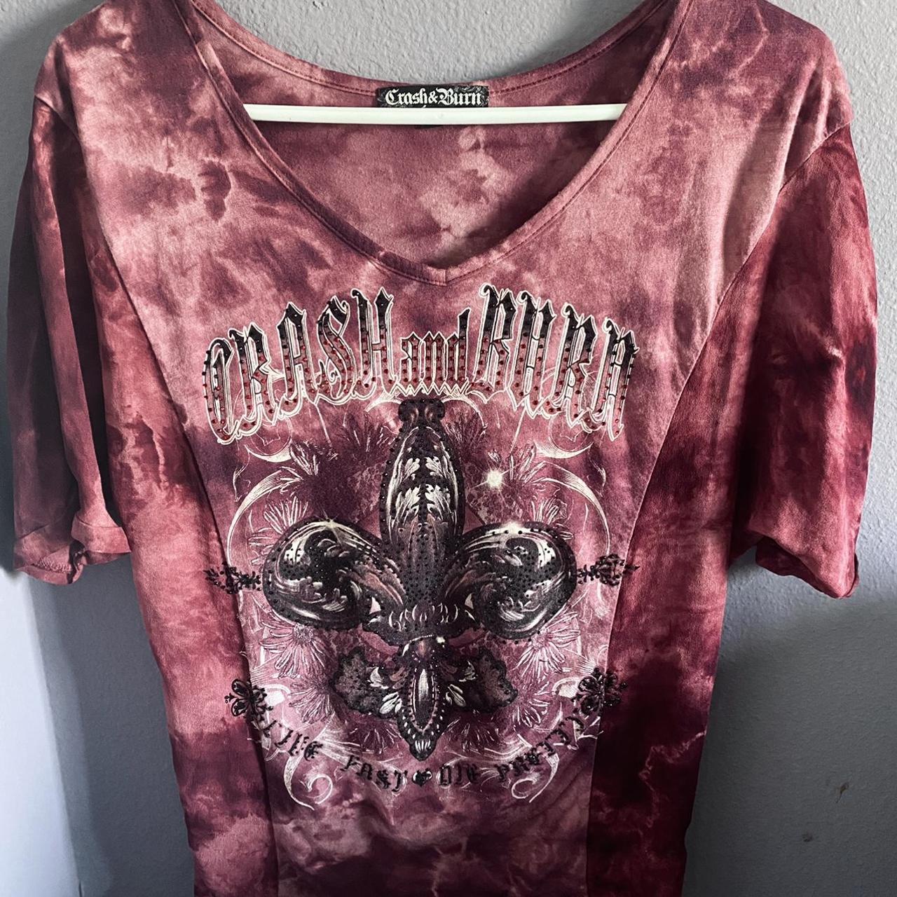 crash and burn brand top xs but could fit... Depop