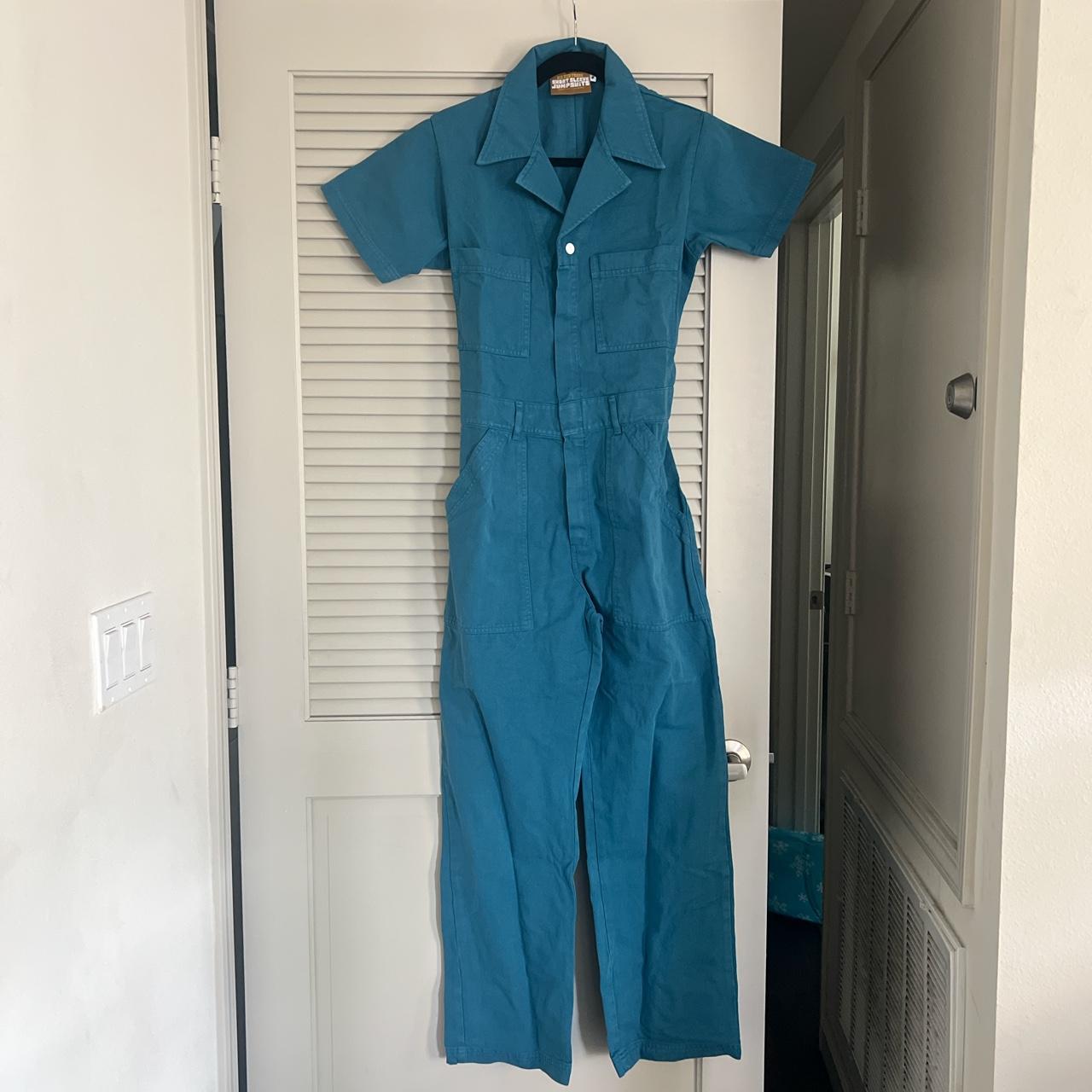 blue big bud press jumpsuit size small, new... Depop