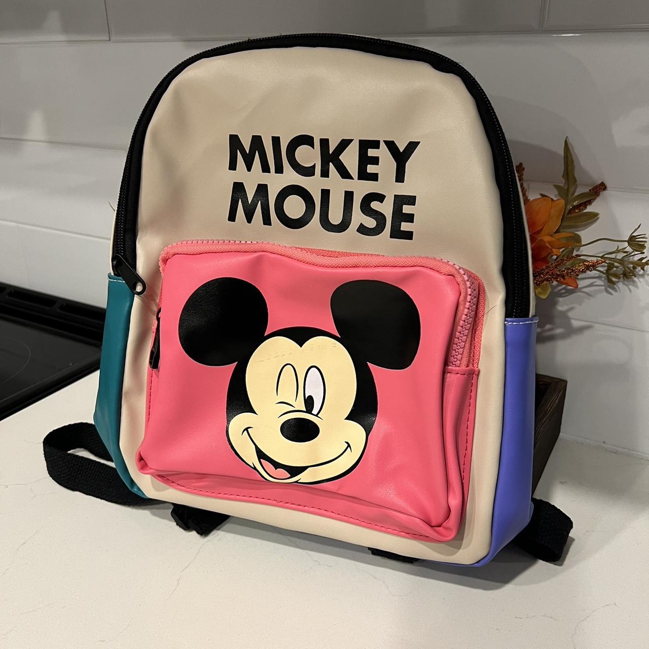 Disney Mickey Mouse multicoloured backpack I. Depop