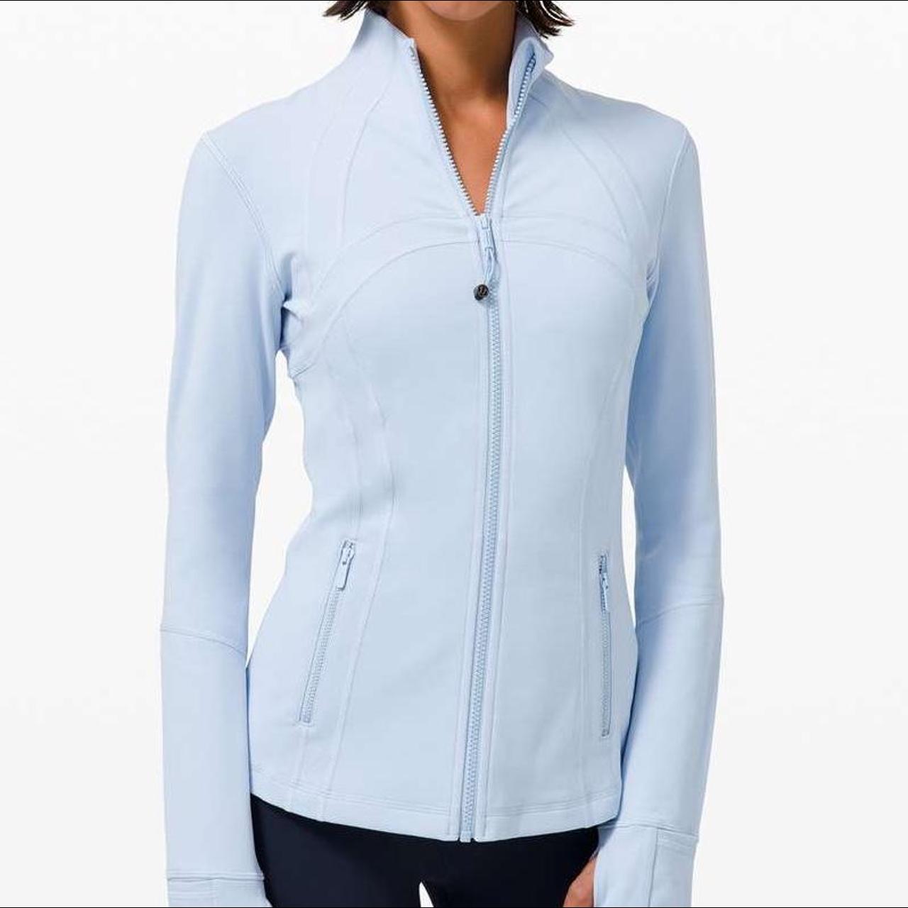 NEW Women Lululemon Define Jacket Luon Pastel Blue Size 6