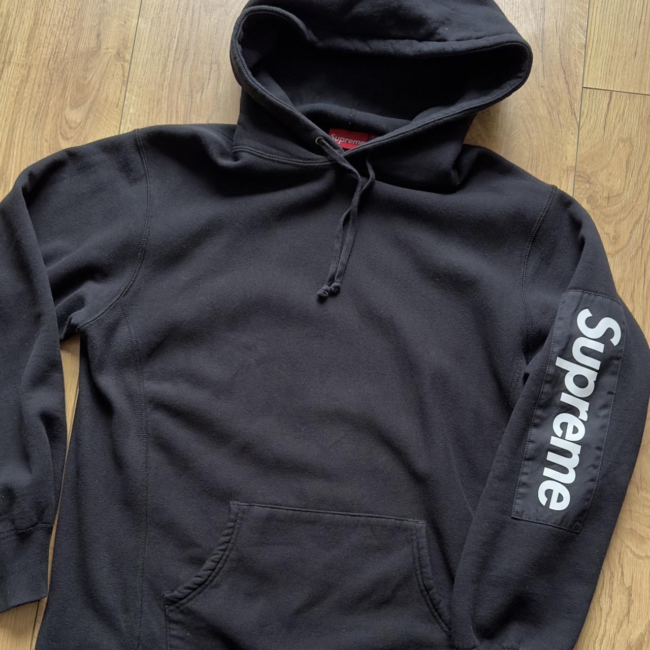 Supreme Hoody - Black - XL fits true to size - Worn... - Depop