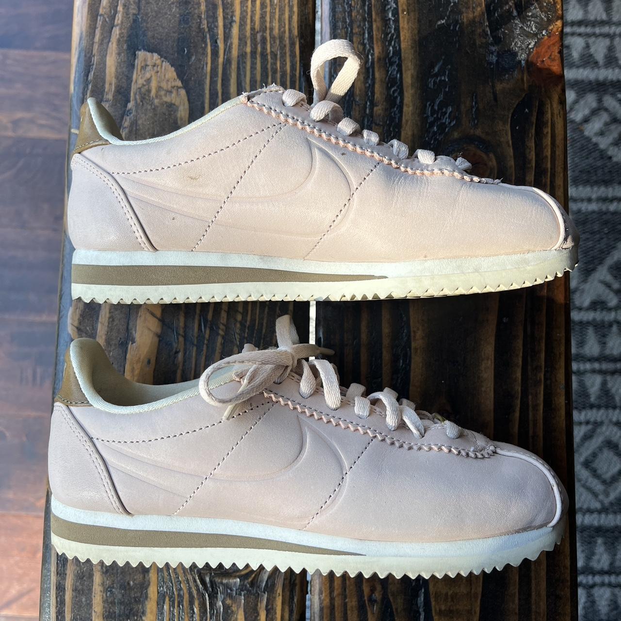 nike cortez pink and gold